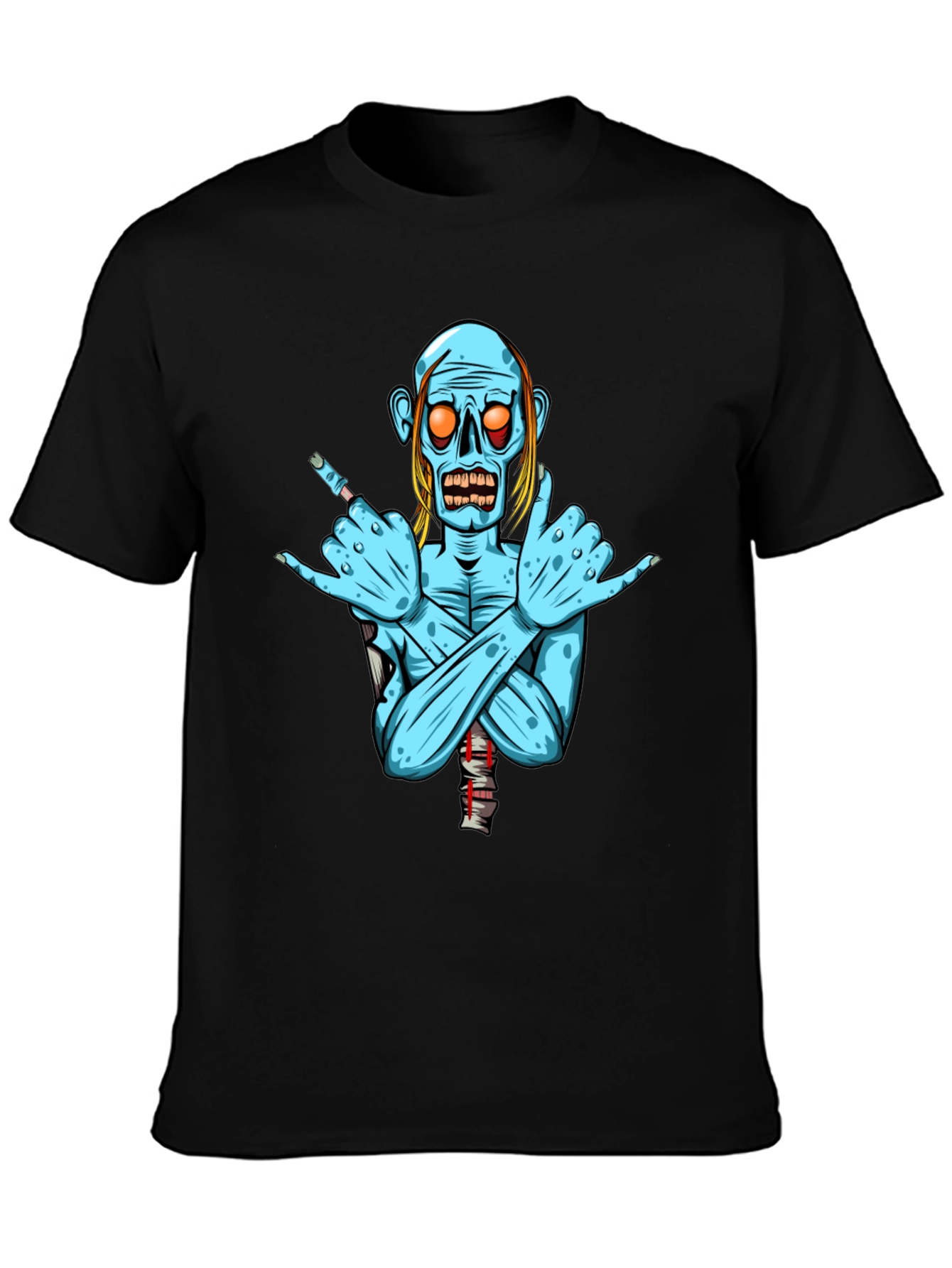 Zombie Rock On T-Shirt
