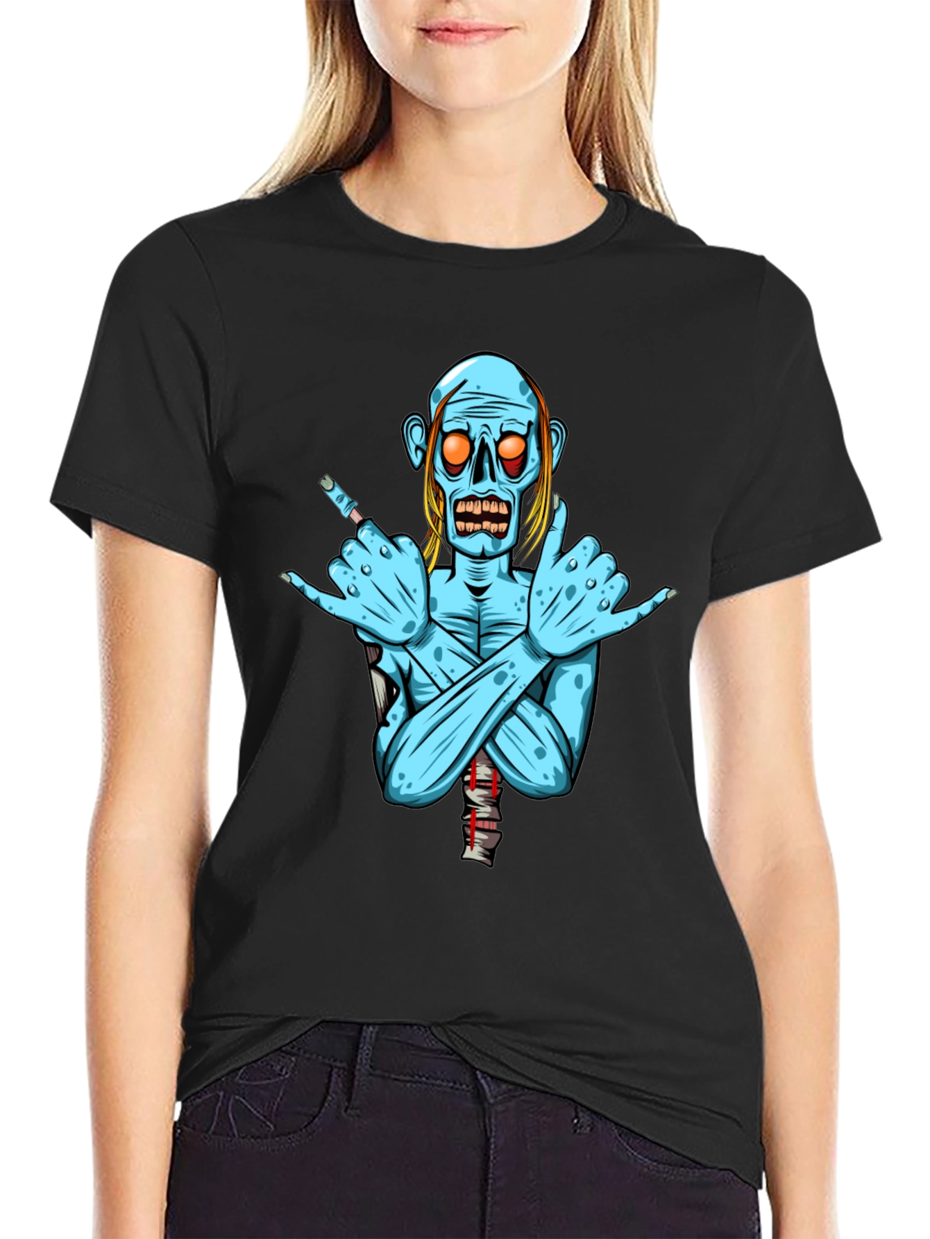 Zombie Rock On T-Shirt