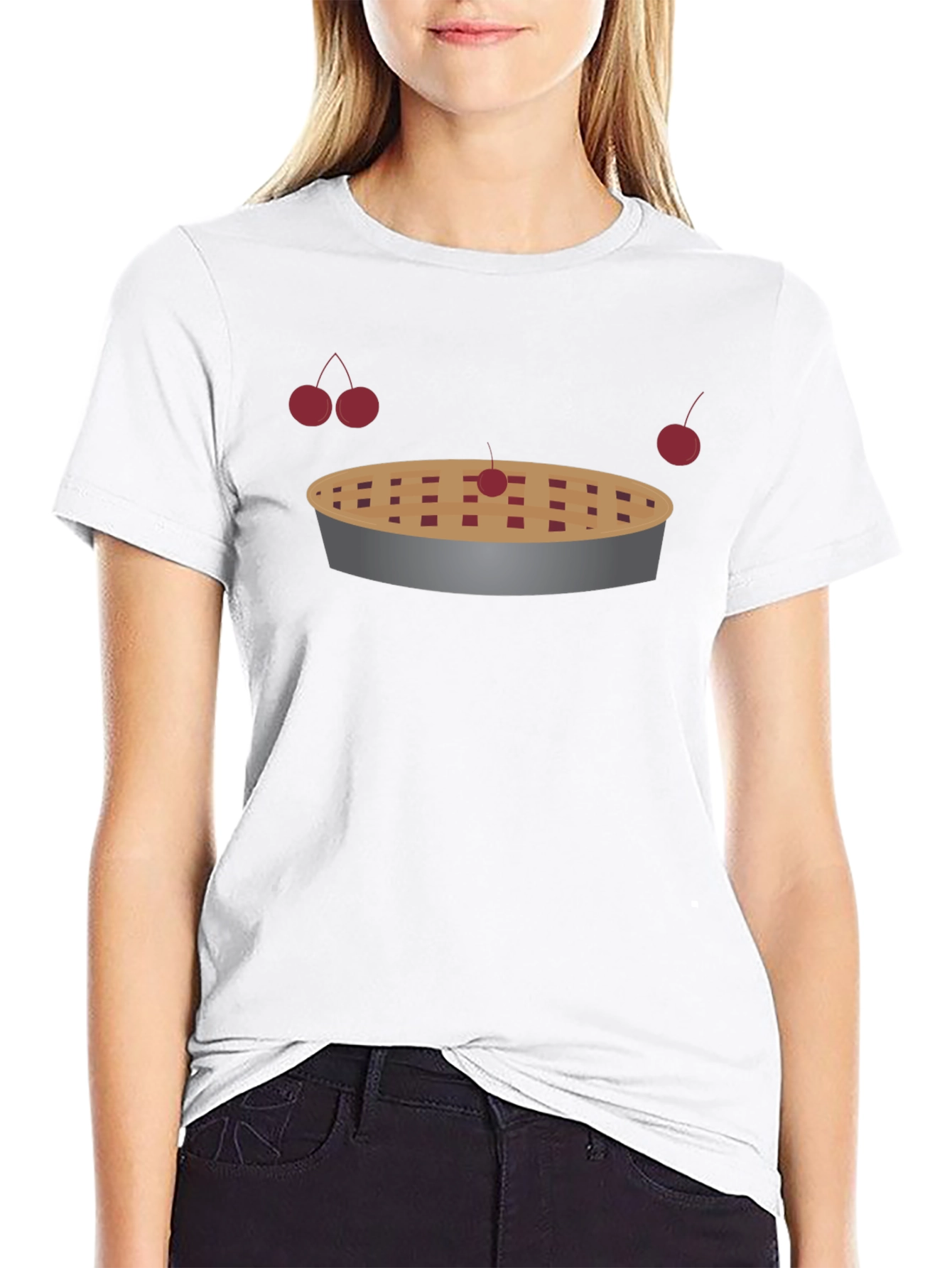Cherry Pie Graphic Tee - Unisex Casual Comfort