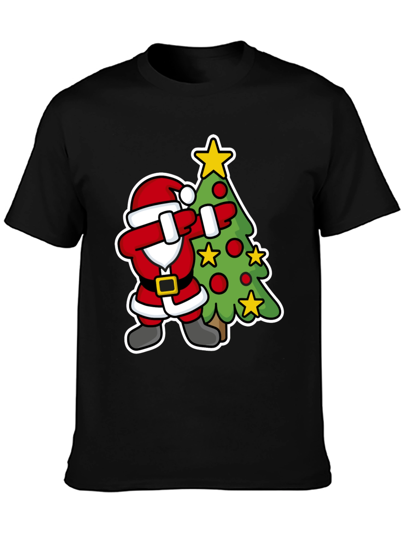 Dabbing Santa Christmas T-Shirt