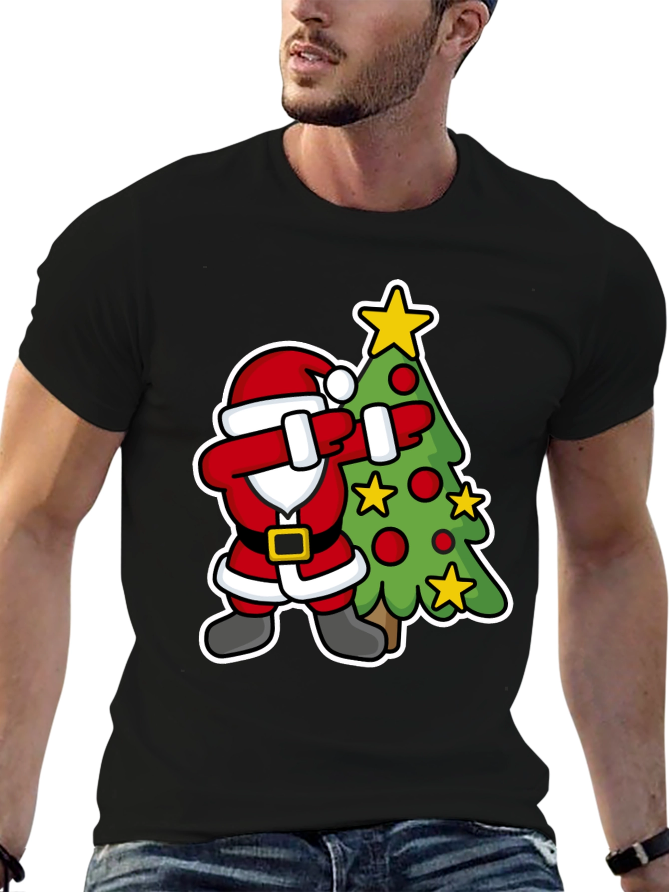 Dabbing Santa Christmas T-Shirt