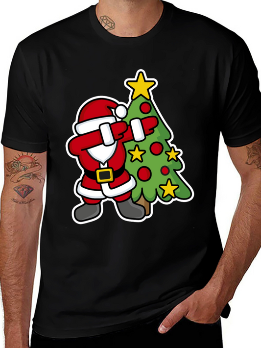 Dabbing Santa Christmas T-Shirt