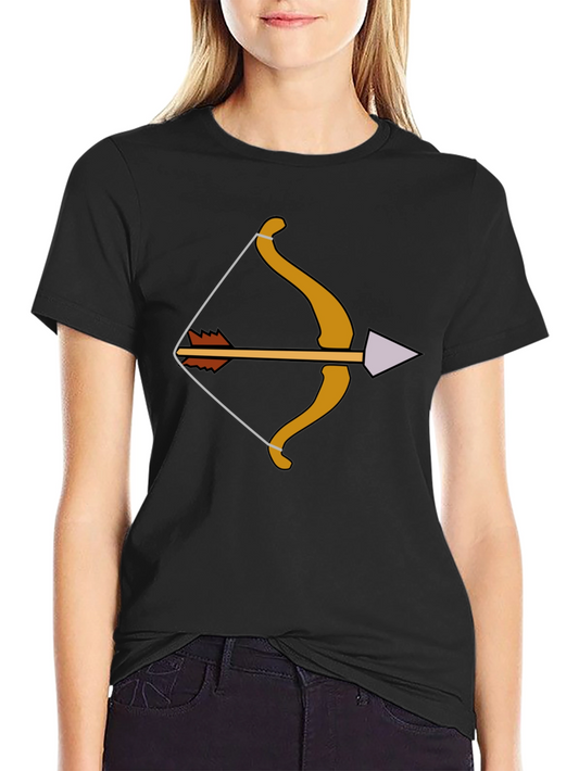 Bow & Arrow Graphic Tee - Archery Style