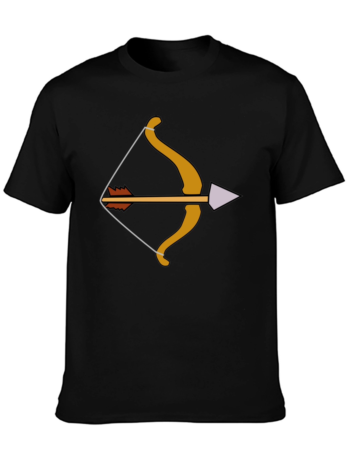 Bow & Arrow Graphic Tee - Archery Style