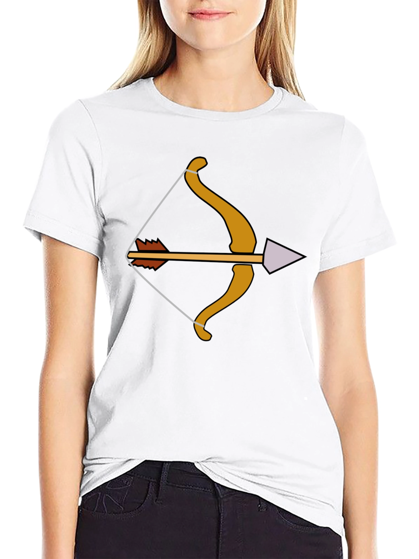 Bow & Arrow Graphic Tee - Archery Style