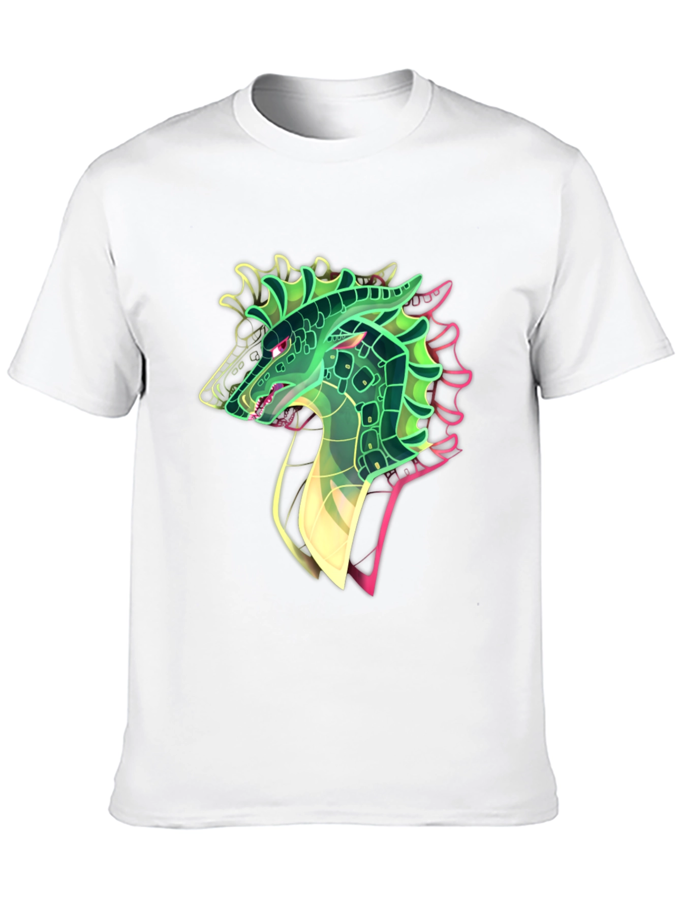 Dragon Head Graphic Black T-Shirt