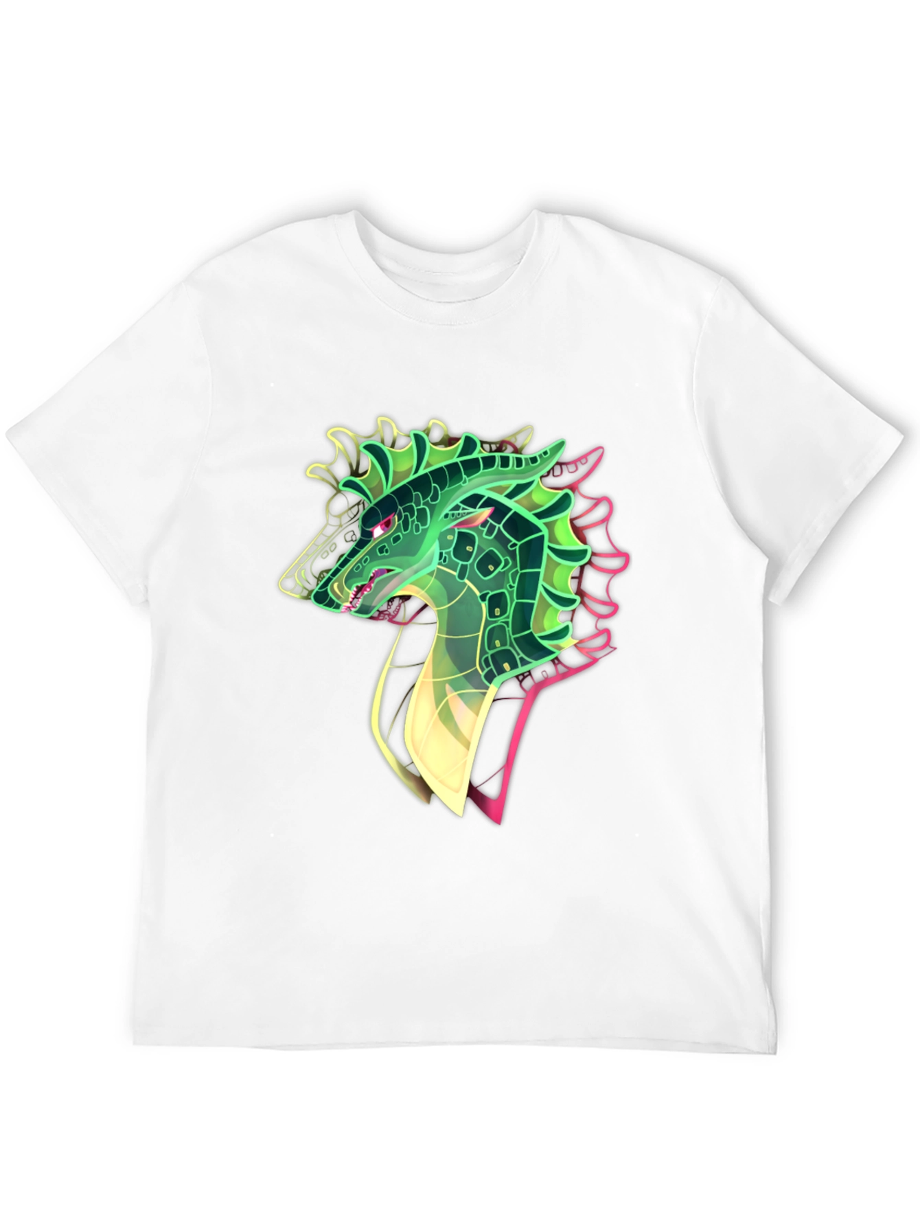 Dragon Head Graphic Black T-Shirt