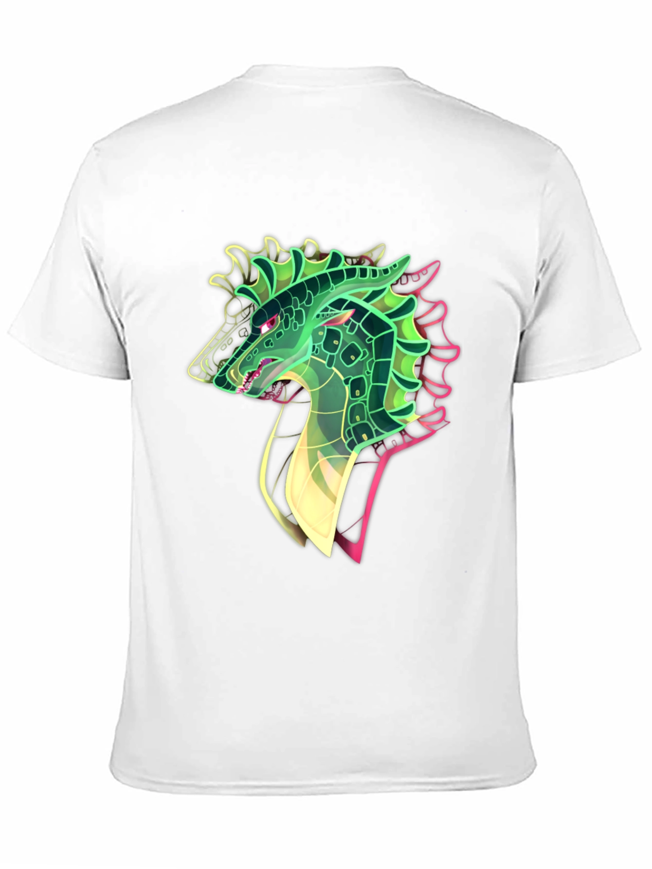 Dragon Head Graphic Black T-Shirt