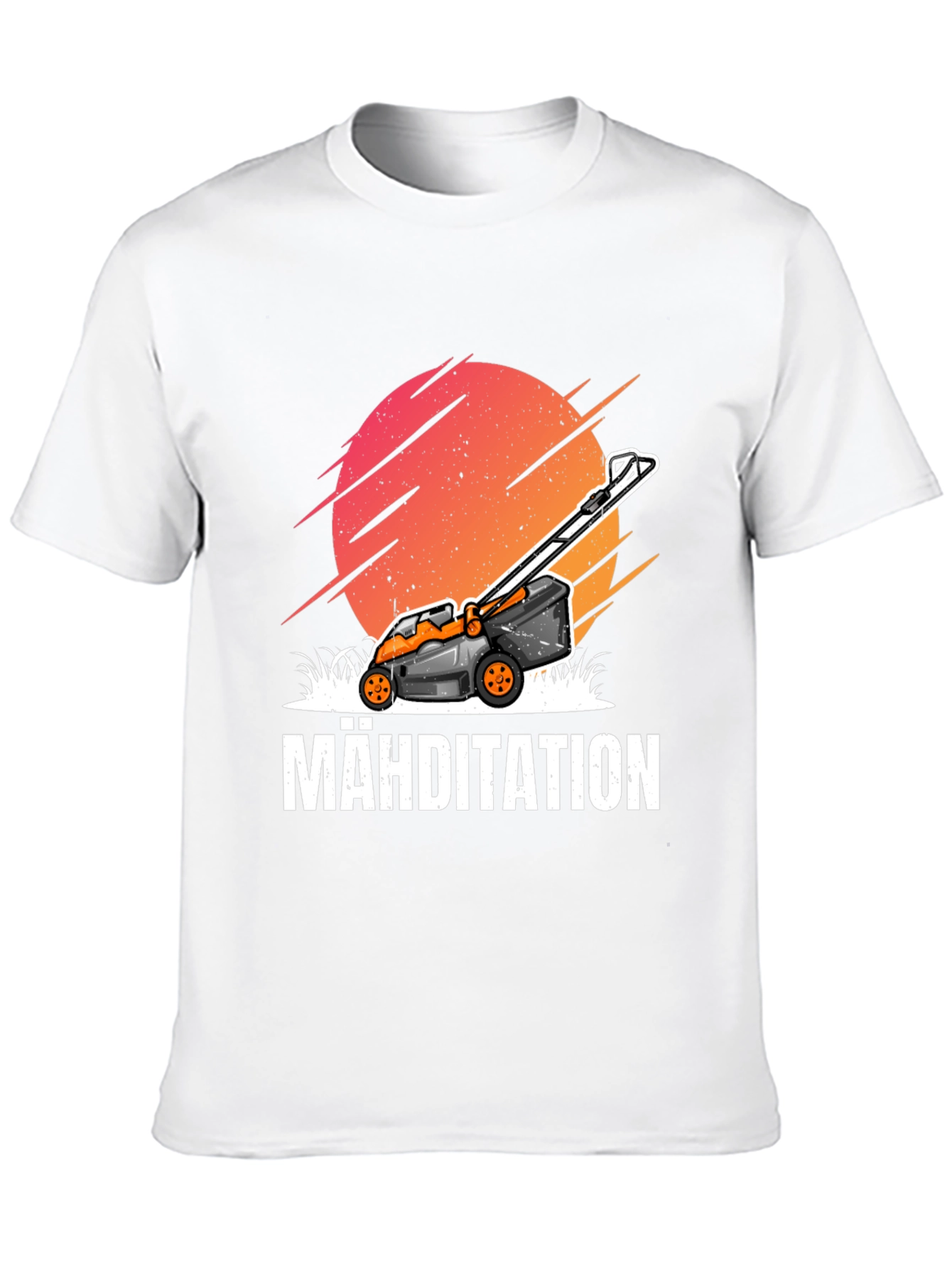 Mähditation Lawn Mower Graphic Tee