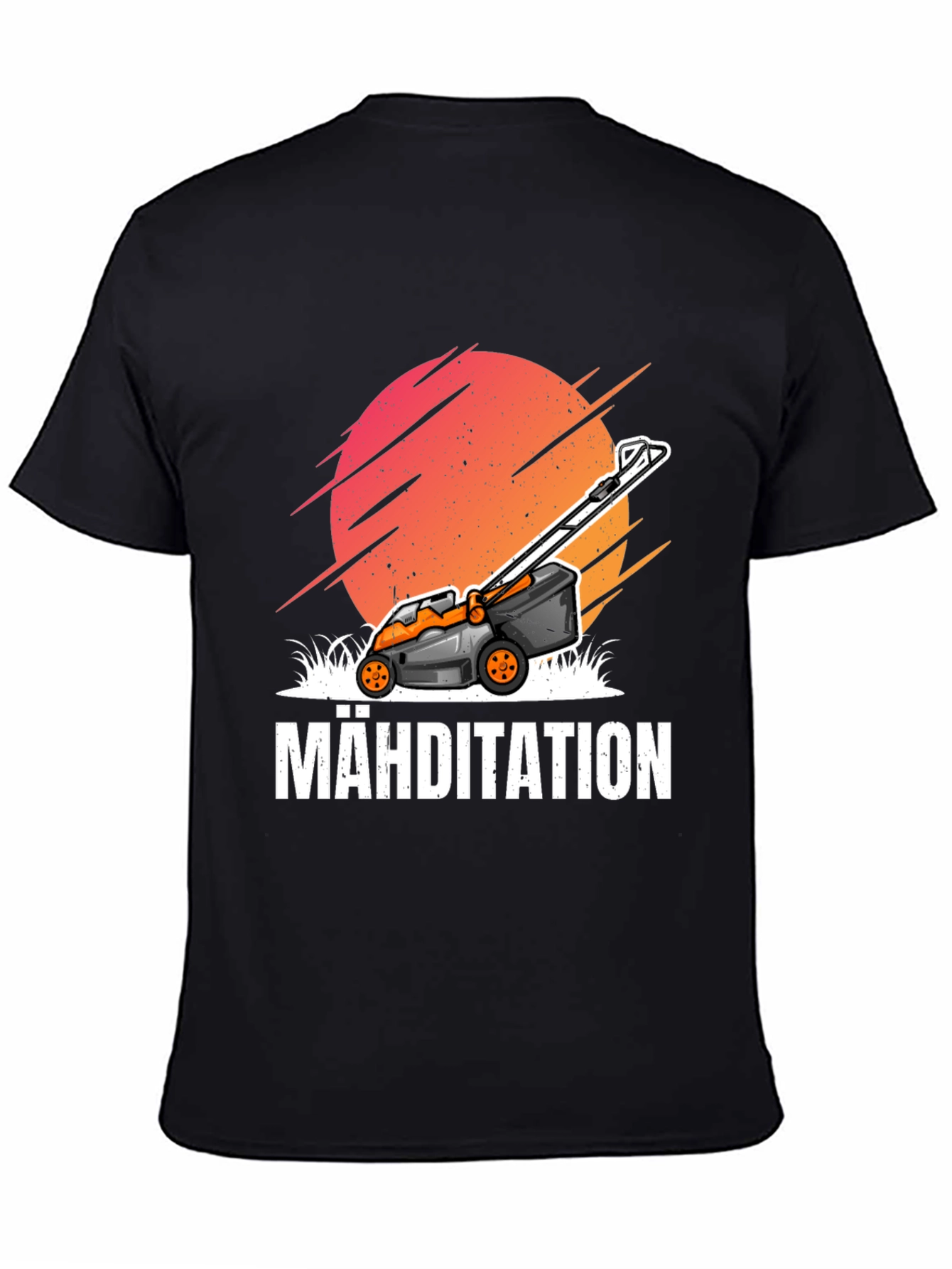Mähditation Lawn Mower Graphic Tee