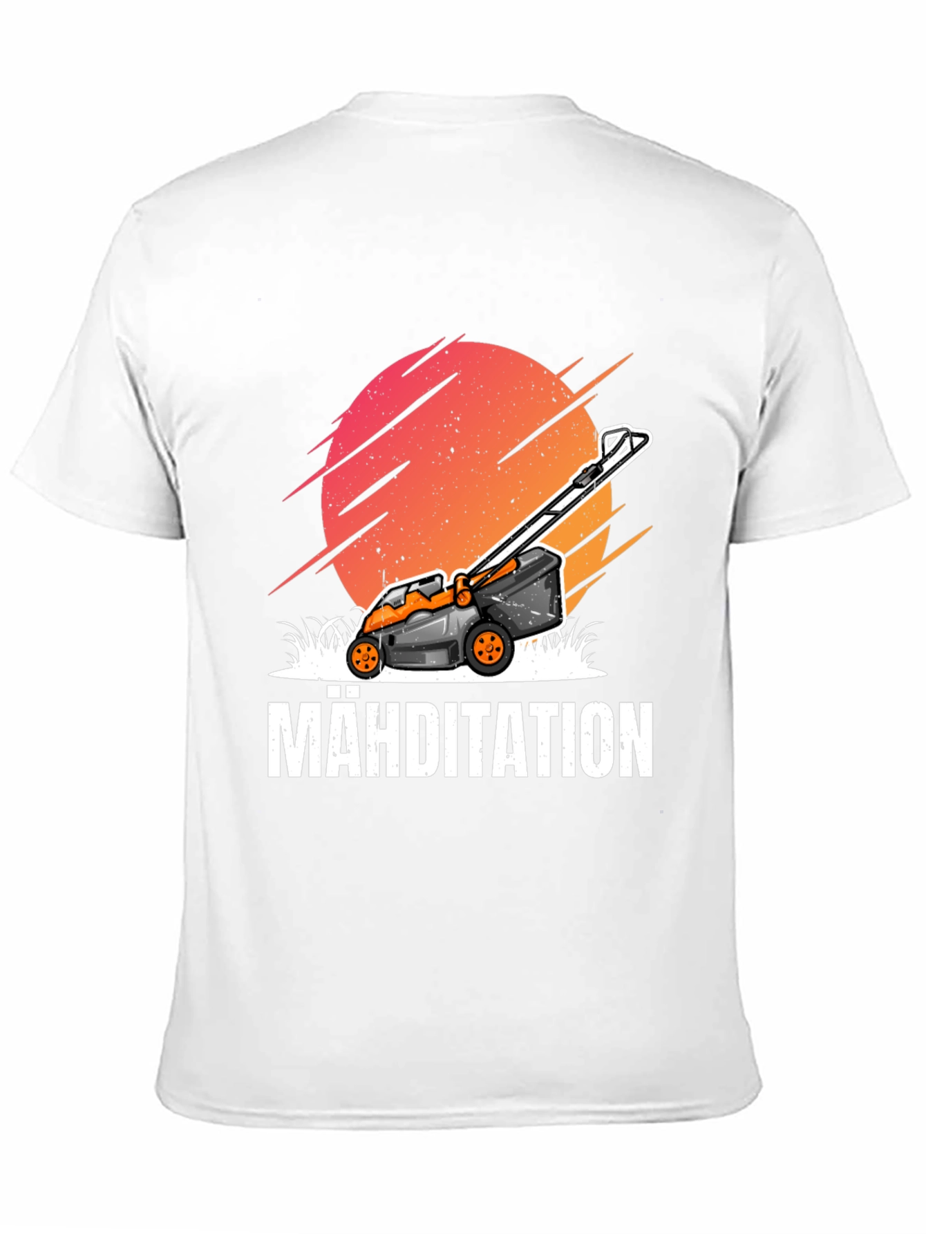 Mähditation Lawn Mower Graphic Tee