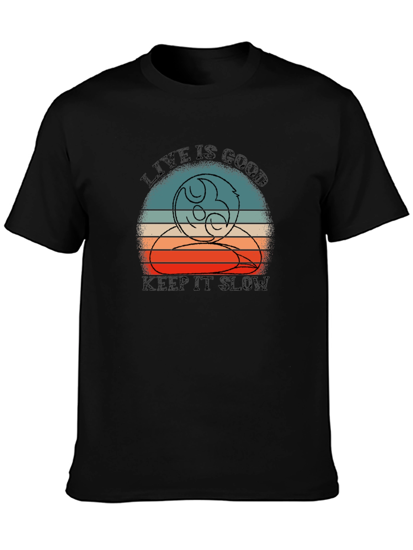 Live is Good Keep it Slow Tee