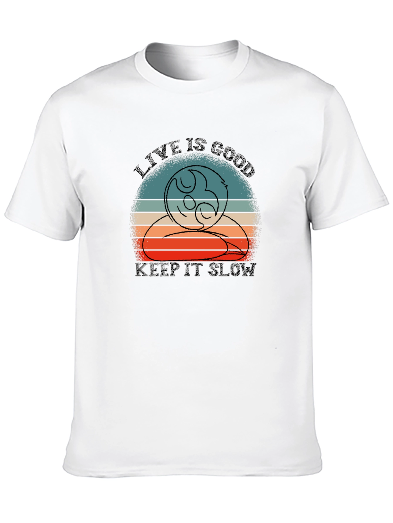 Live is Good Keep it Slow Tee