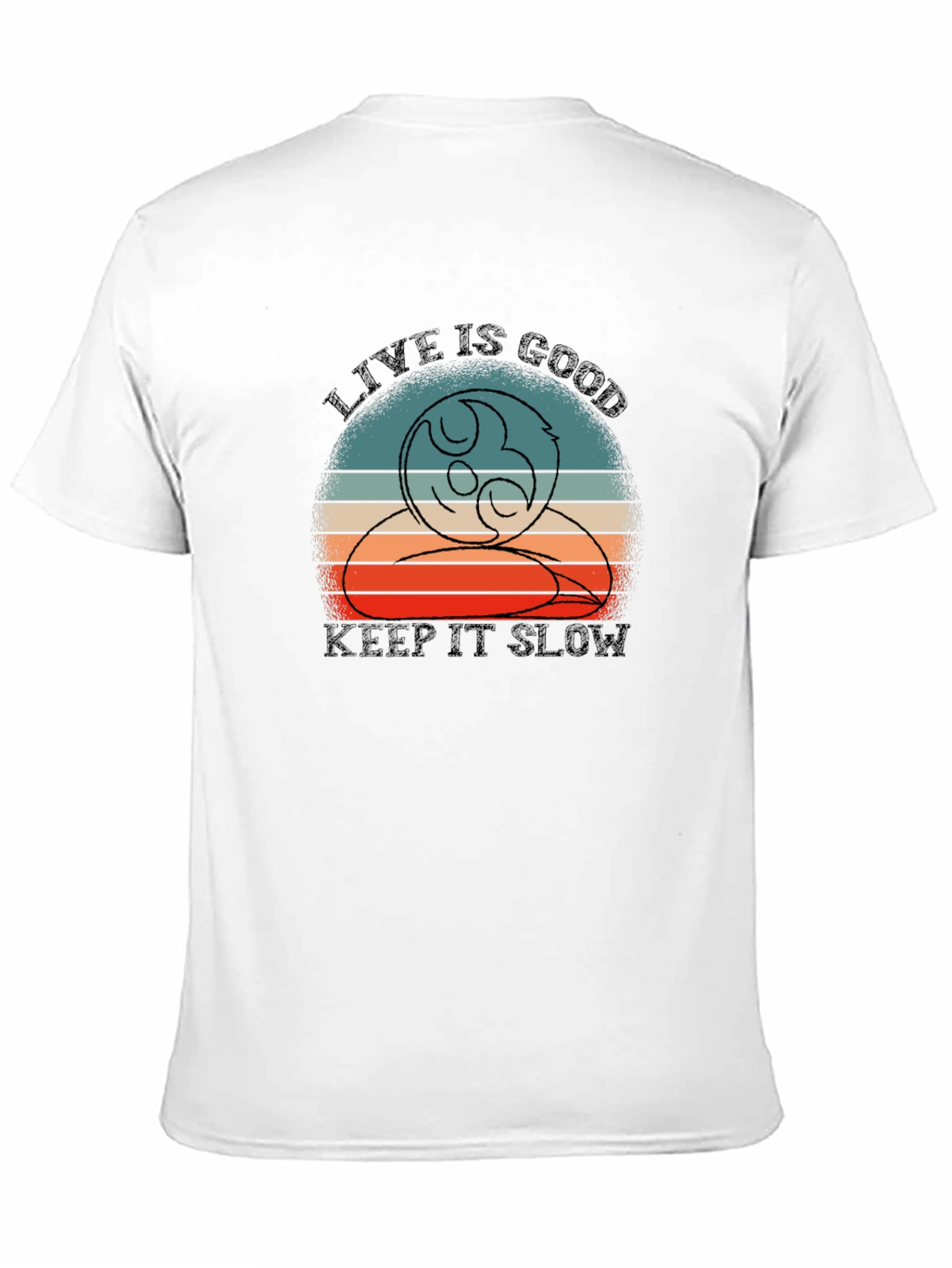 Live is Good Keep it Slow Tee