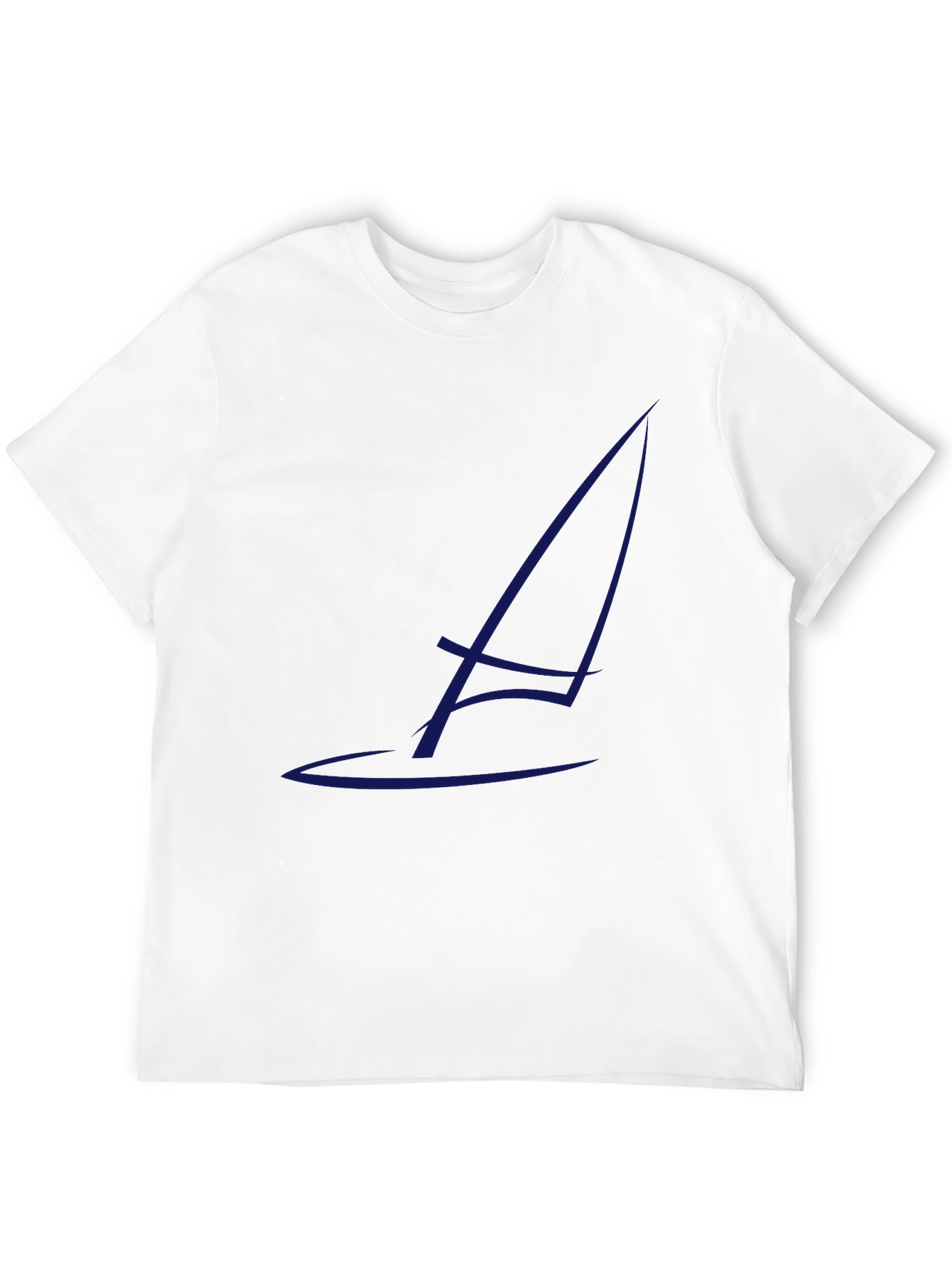 Sailboat Graphic Tee - Stylish Black T-Shirt