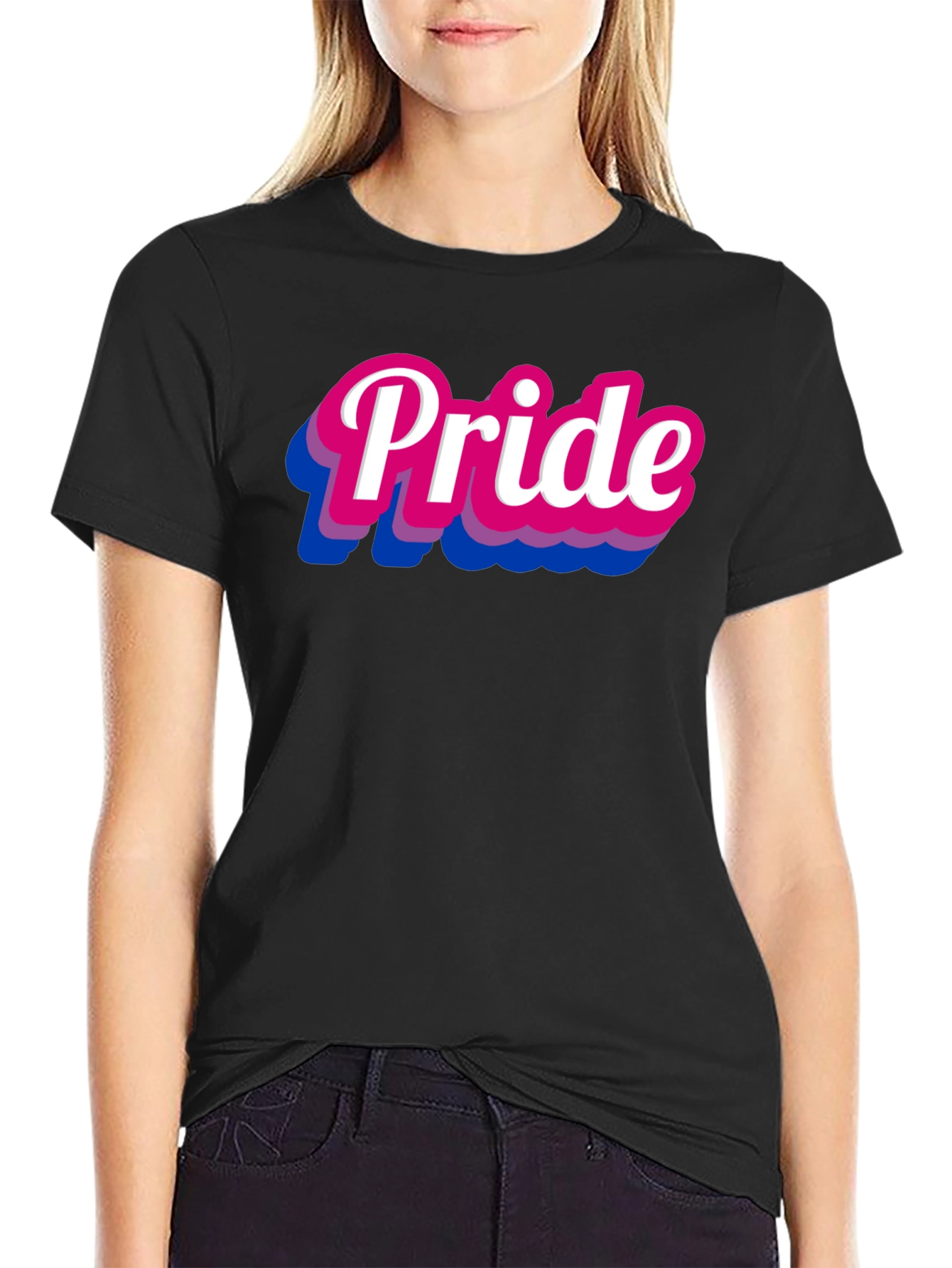 Bi Pride T-Shirt: LGBTQ+ Bisexual Pride Apparel