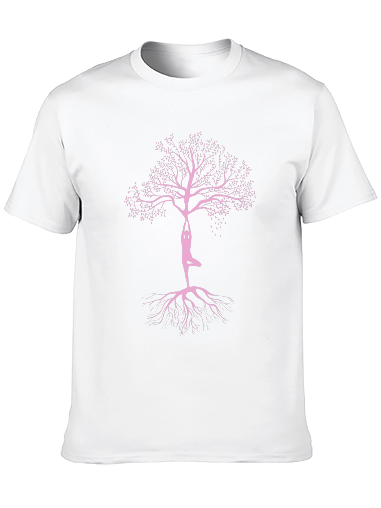 Yoga Tree Graphic Tee - Black