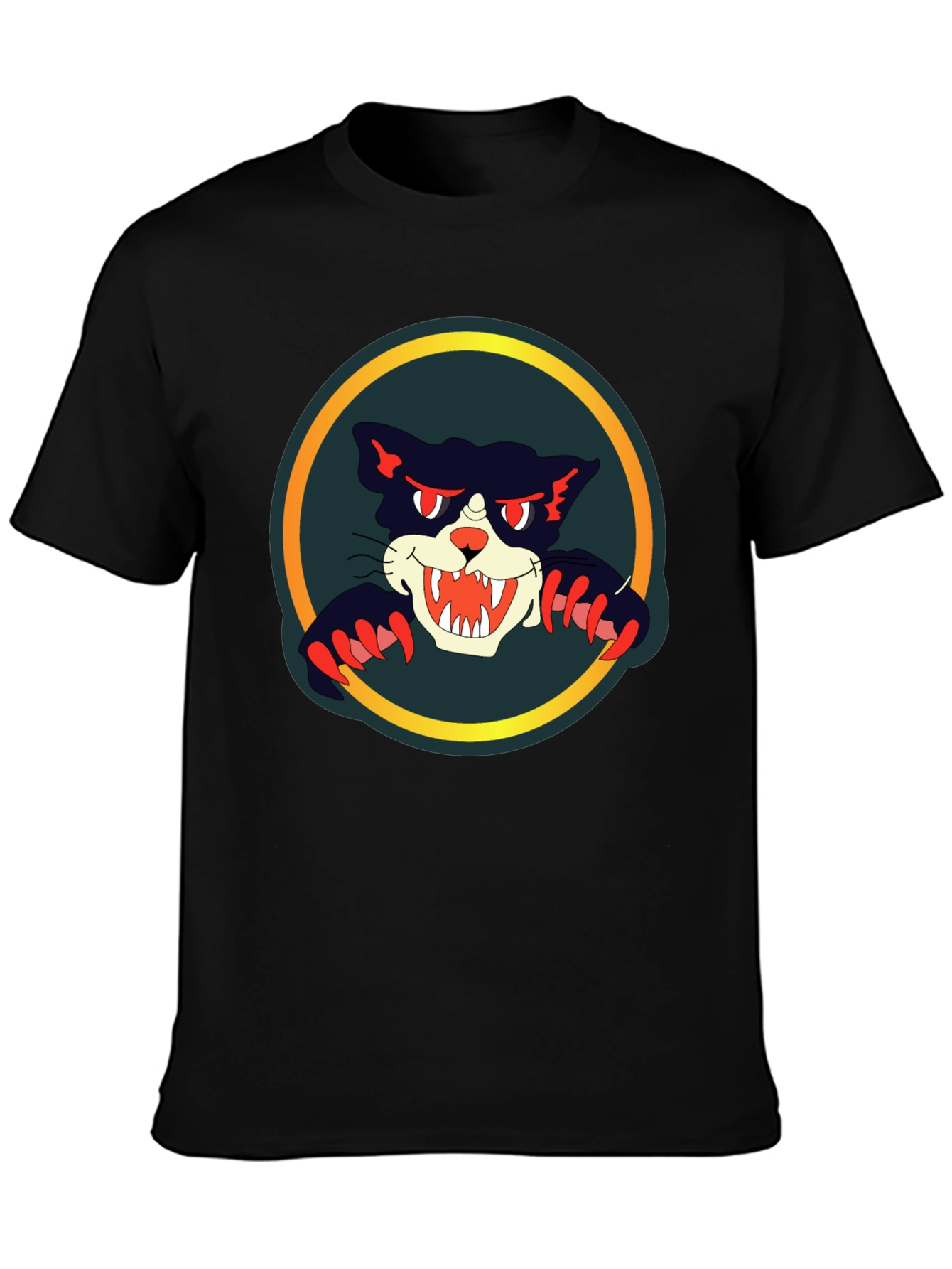 Black Cat Graphic Tee