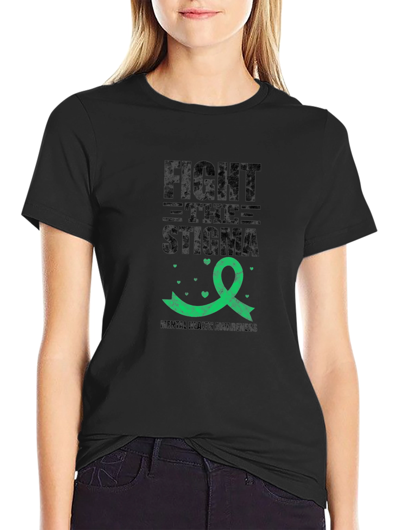 Fight The Stigma Mental Health Awareness T-Shirt