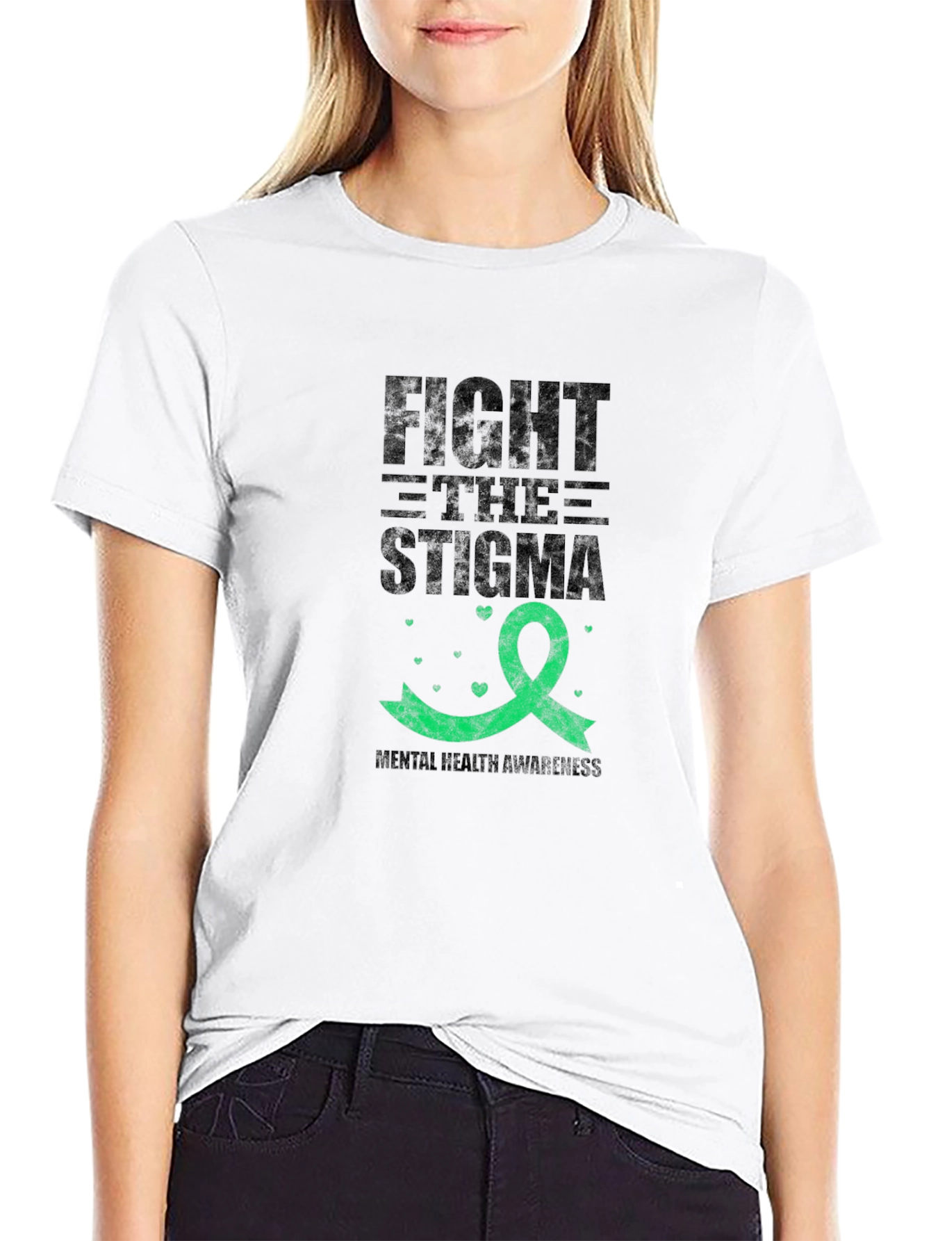 Fight The Stigma Mental Health Awareness T-Shirt