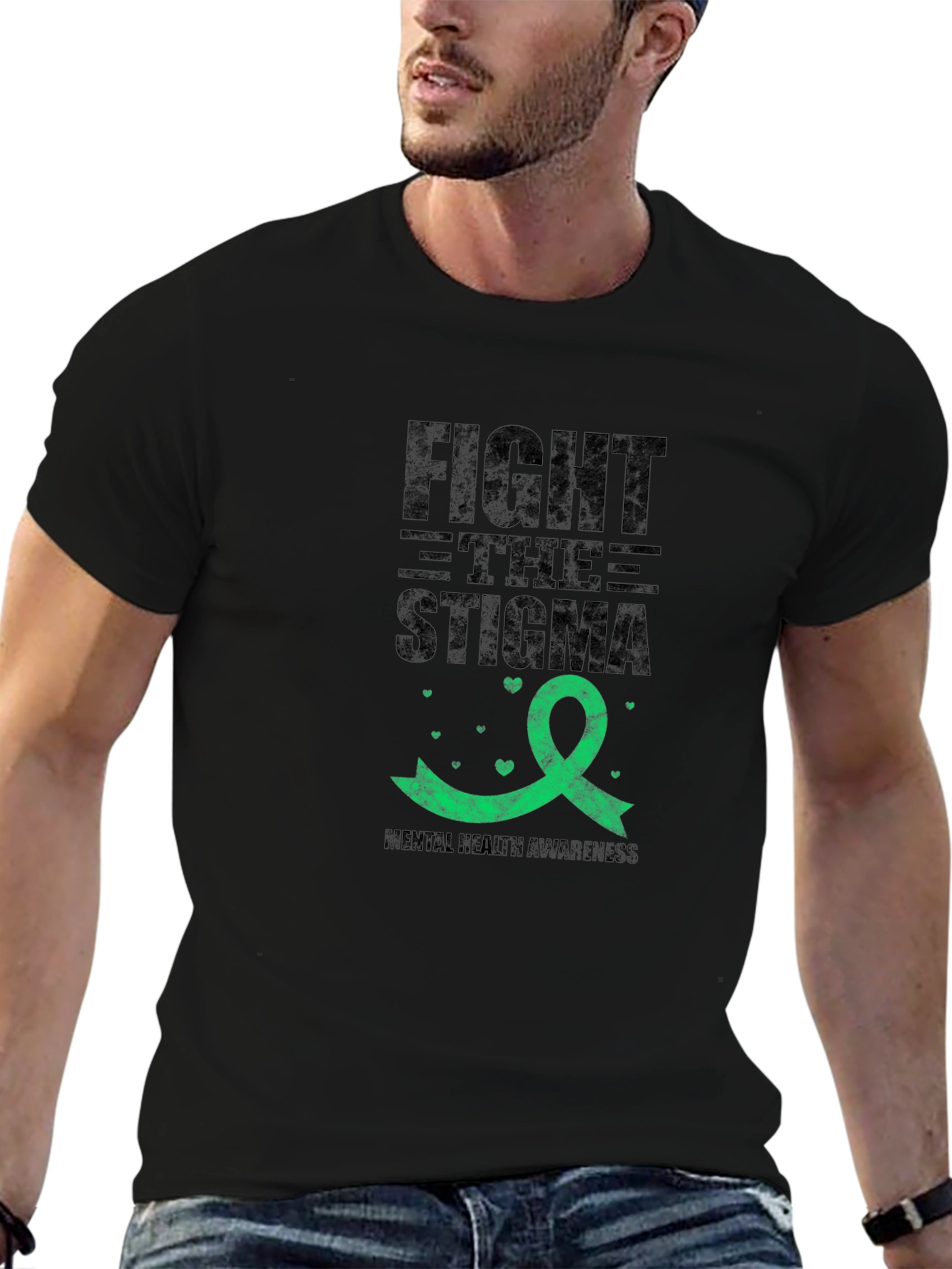 Fight The Stigma Mental Health Awareness T-Shirt