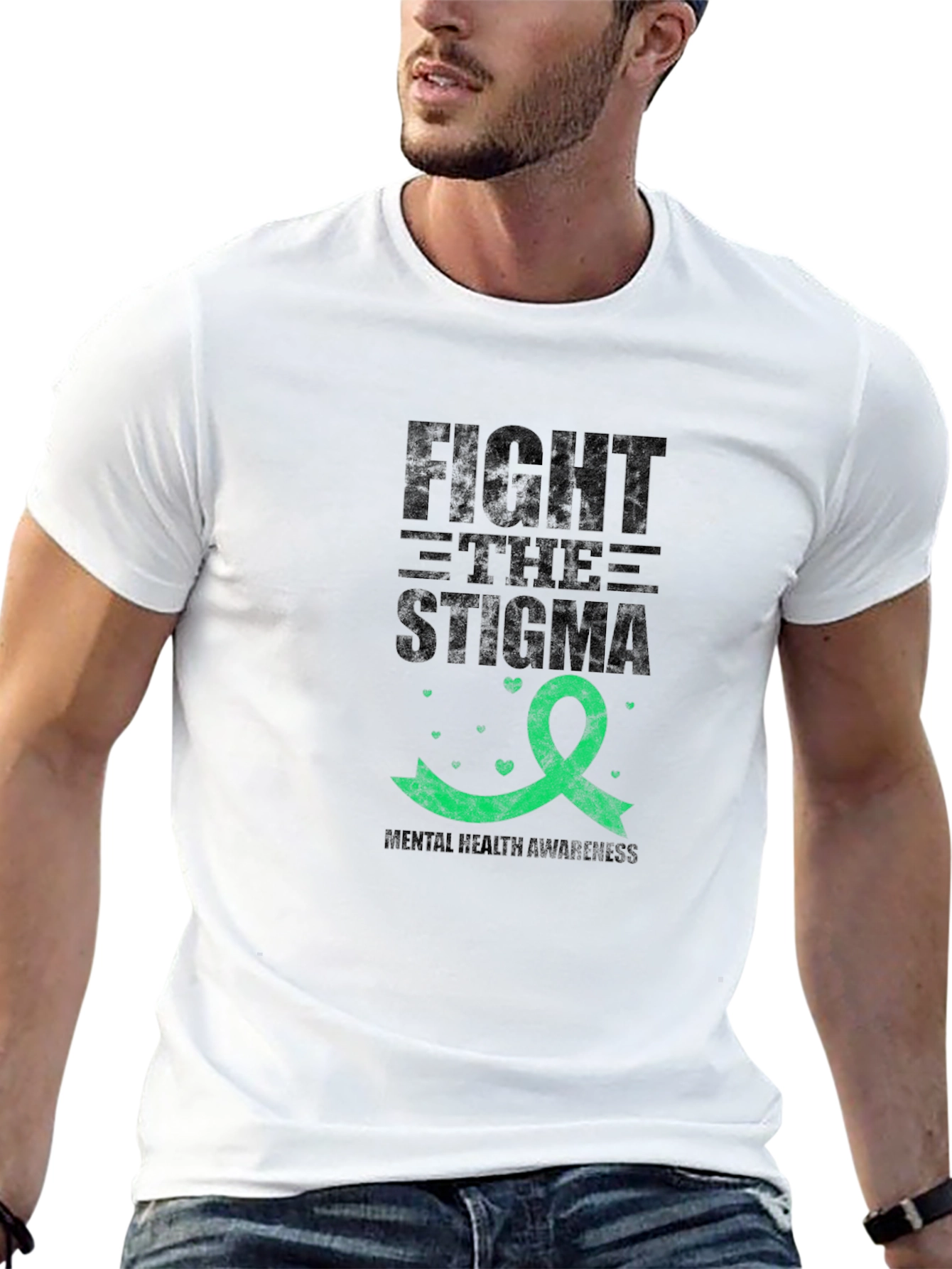 Fight The Stigma Mental Health Awareness T-Shirt