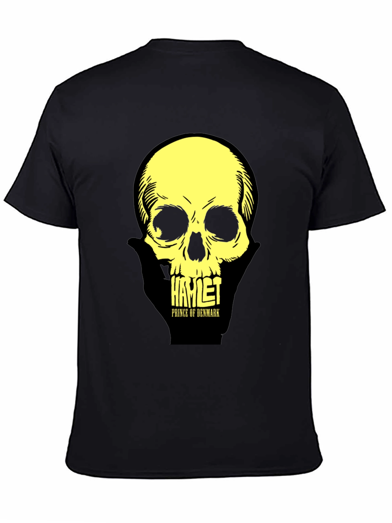 Hamlet Skull T-Shirt: Prince of Denmark Graphic Tee