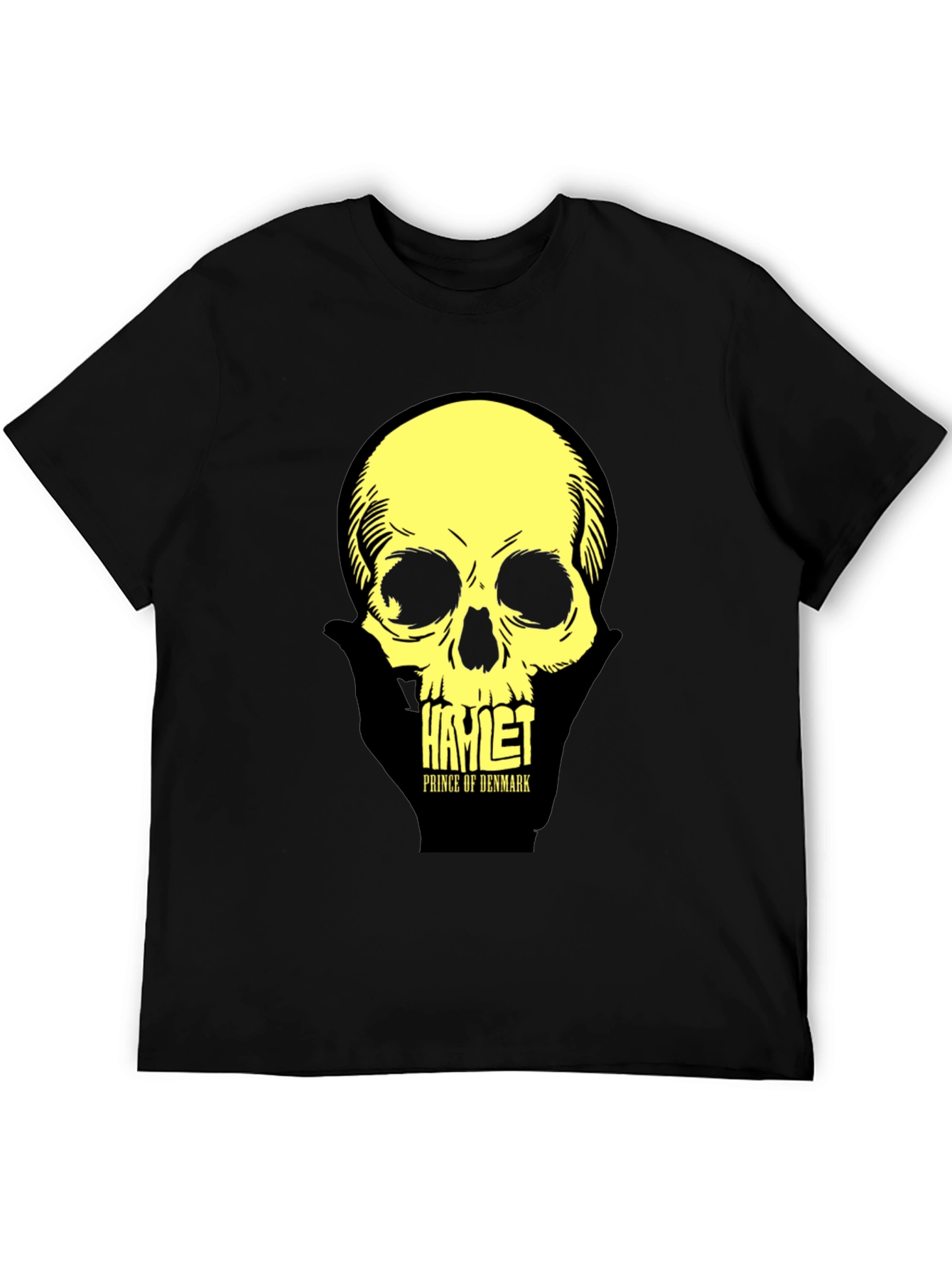 Hamlet Skull T-Shirt: Prince of Denmark Graphic Tee