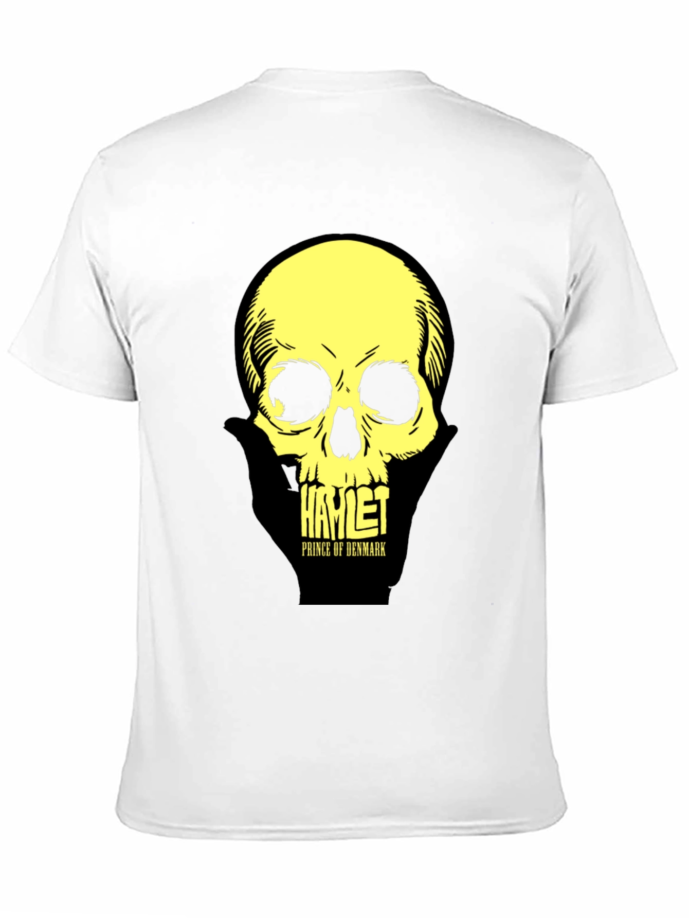 Hamlet Skull T-Shirt: Prince of Denmark Graphic Tee