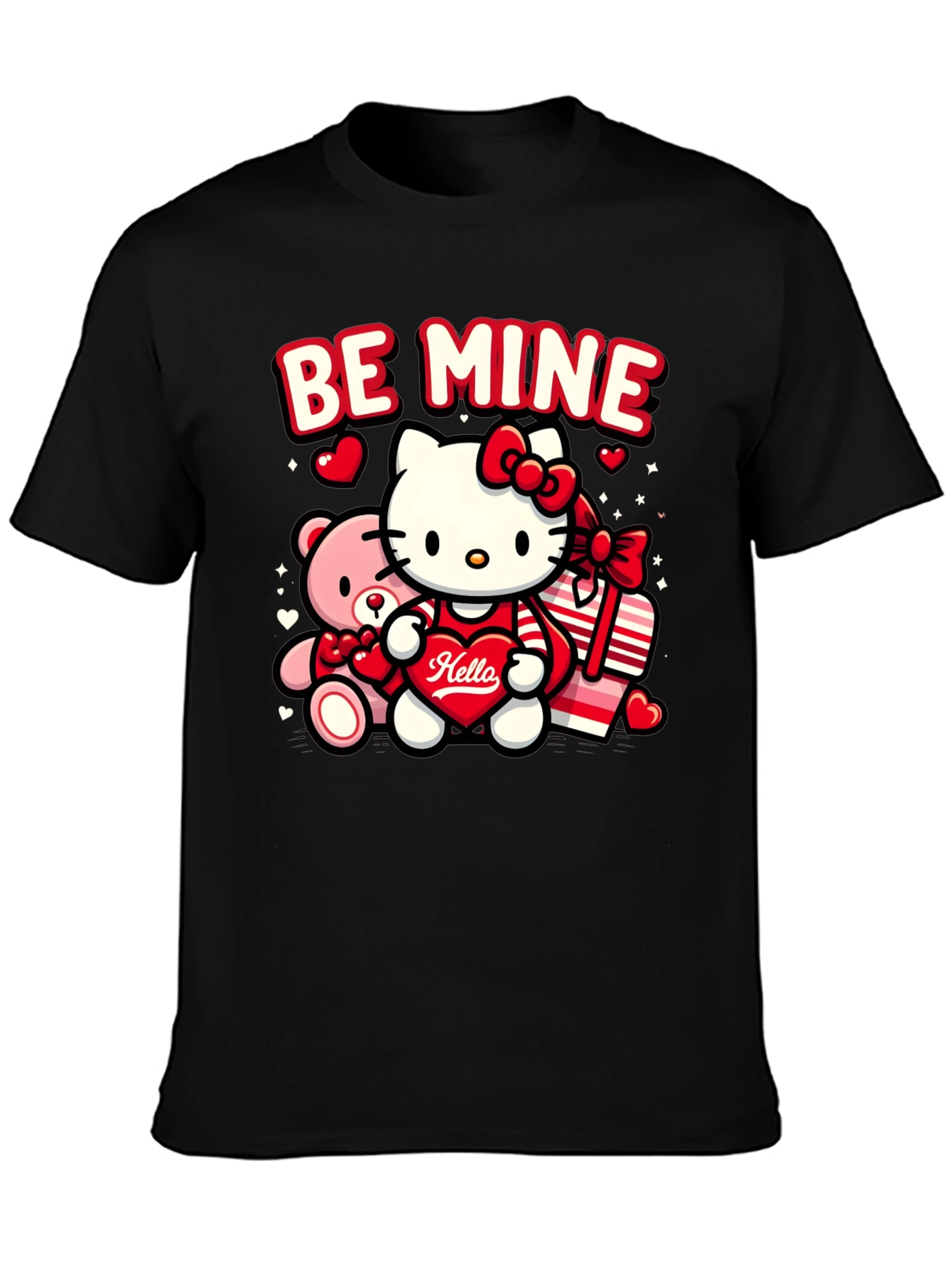 Be Mine Hello Kitty Valentines Day T-Shirt