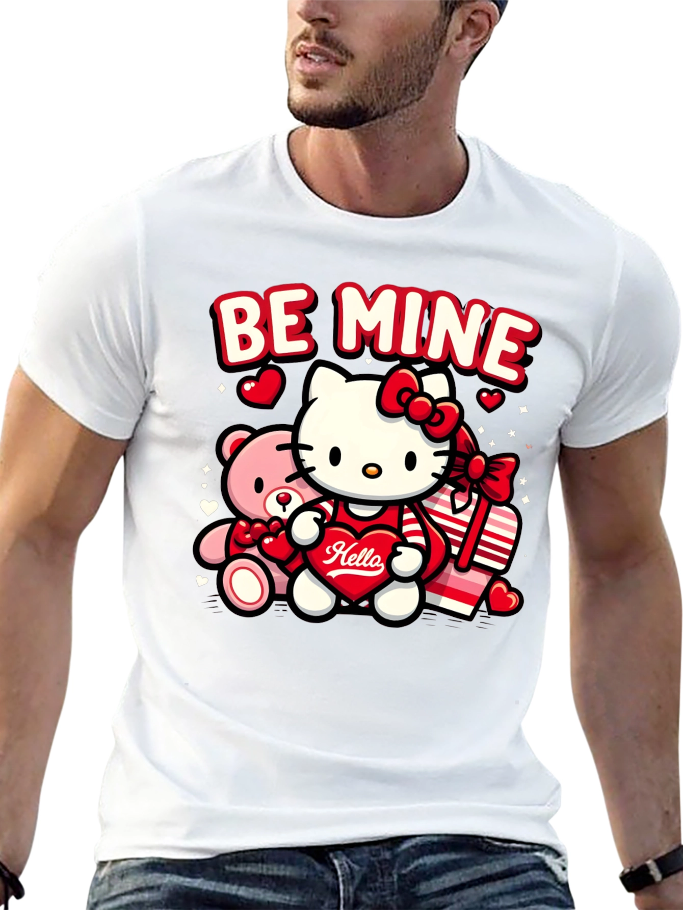 Be Mine Hello Kitty Valentines Day T-Shirt