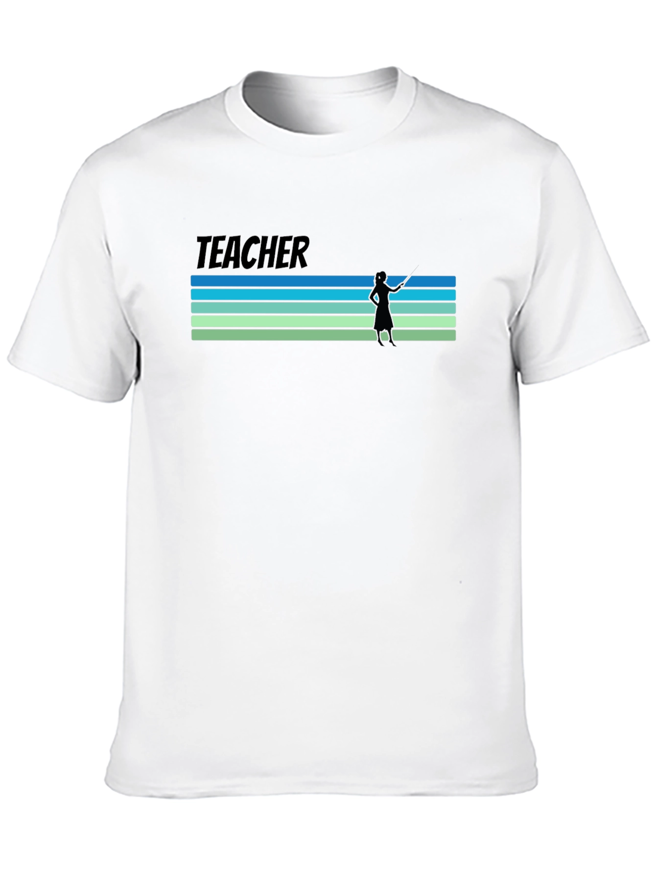 Retro Teacher Graphic T-Shirt