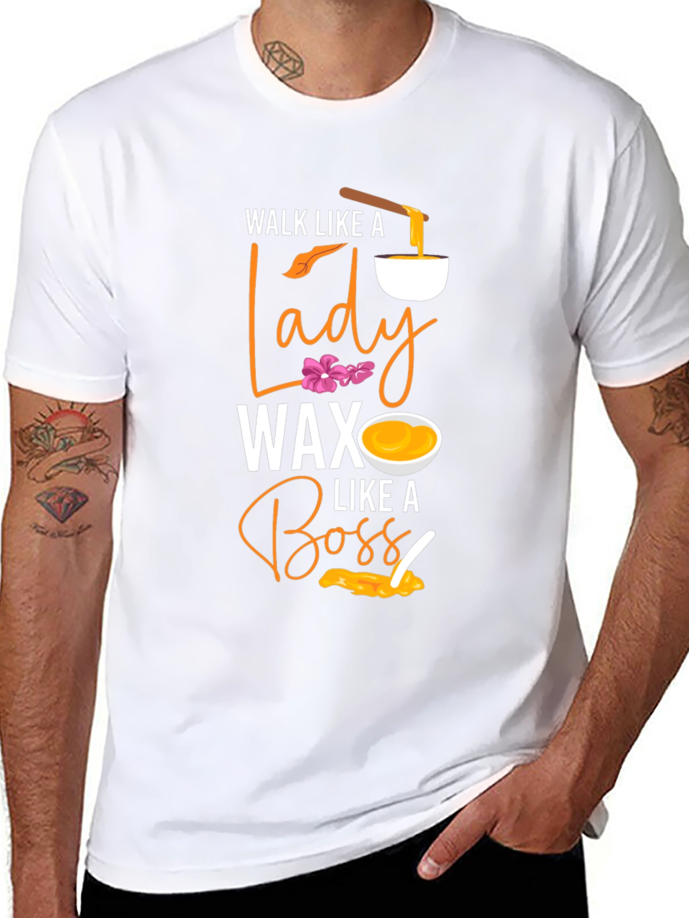 Wax Like A Boss T-Shirt - Lady Wax Aesthetic