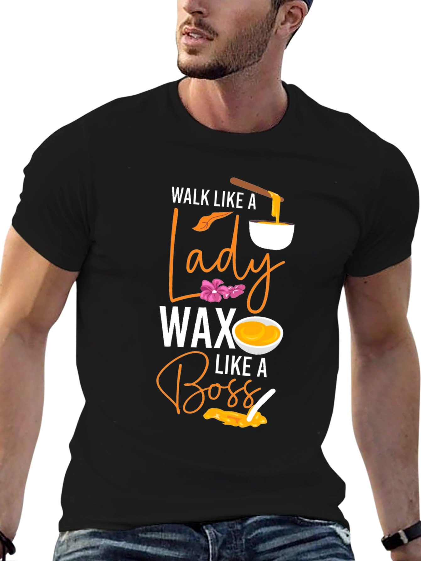 Wax Like A Boss T-Shirt - Lady Wax Aesthetic
