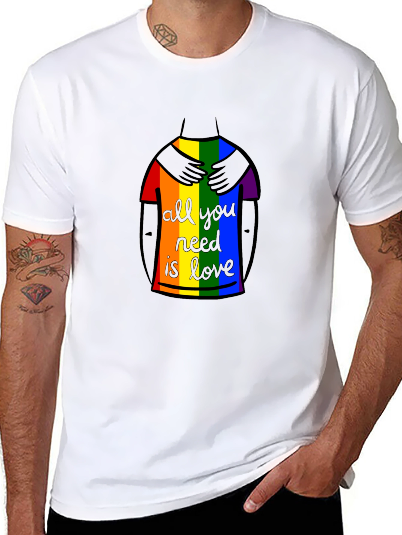 All You Need Is Love LGBT Pride T-Shirt