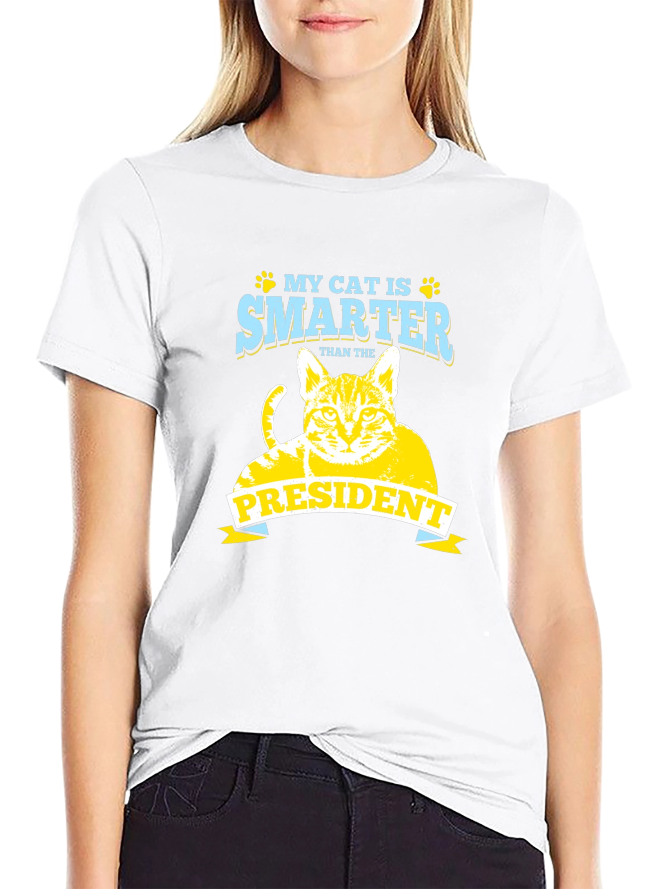 My Cat is Smarter Than The President T-Shirt