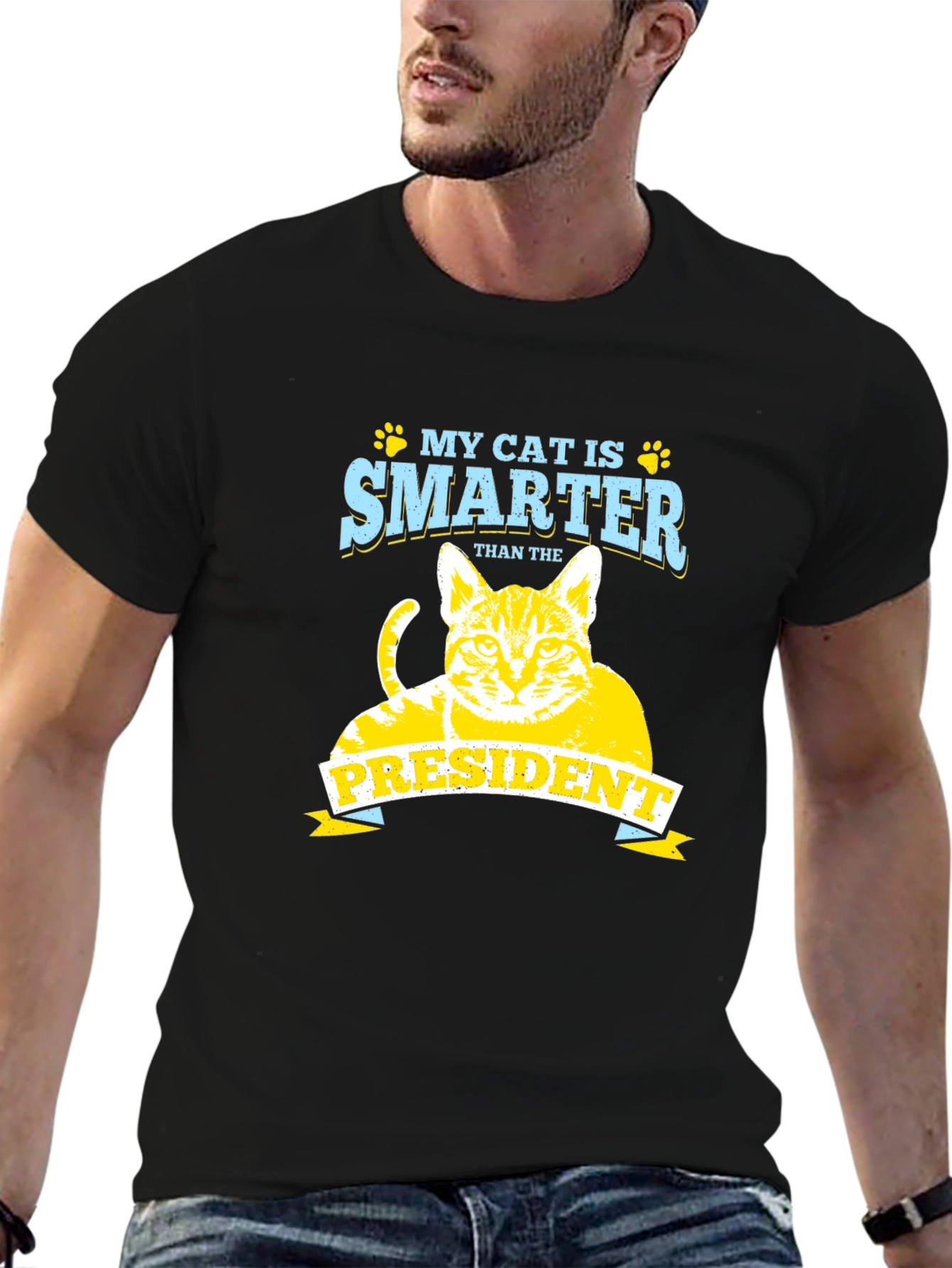 My Cat is Smarter Than The President T-Shirt