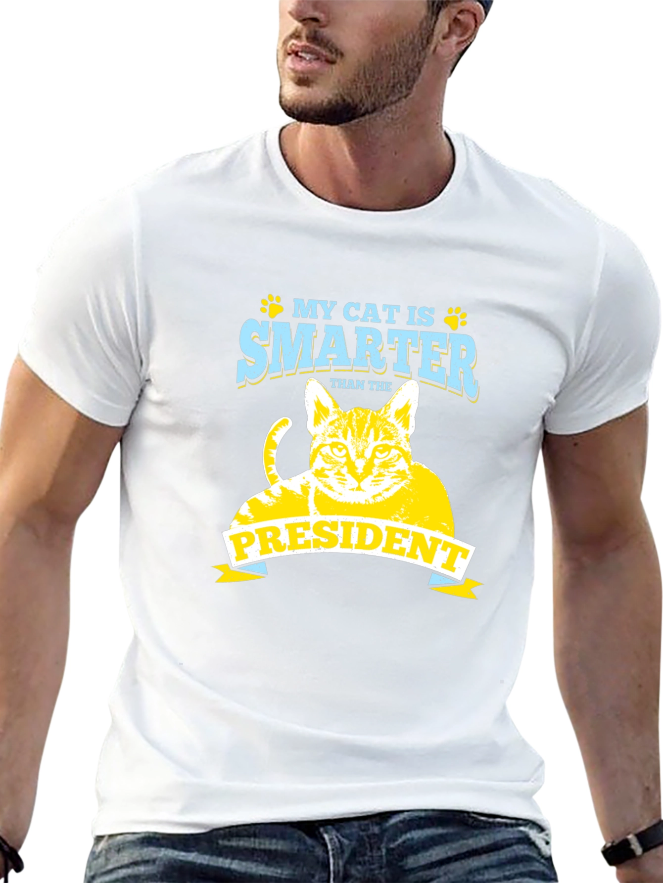 My Cat is Smarter Than The President T-Shirt
