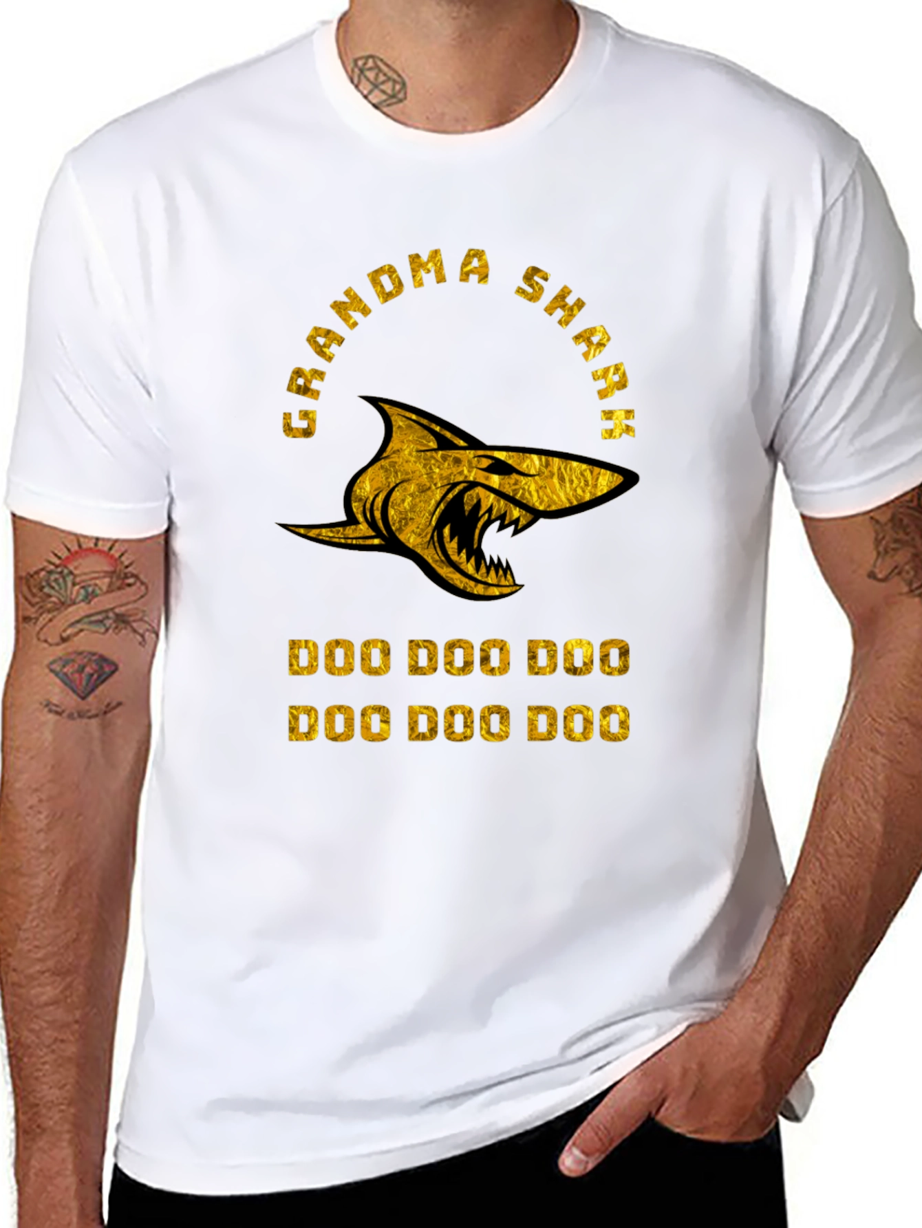 Grandma Shark Doo Doo T-Shirt