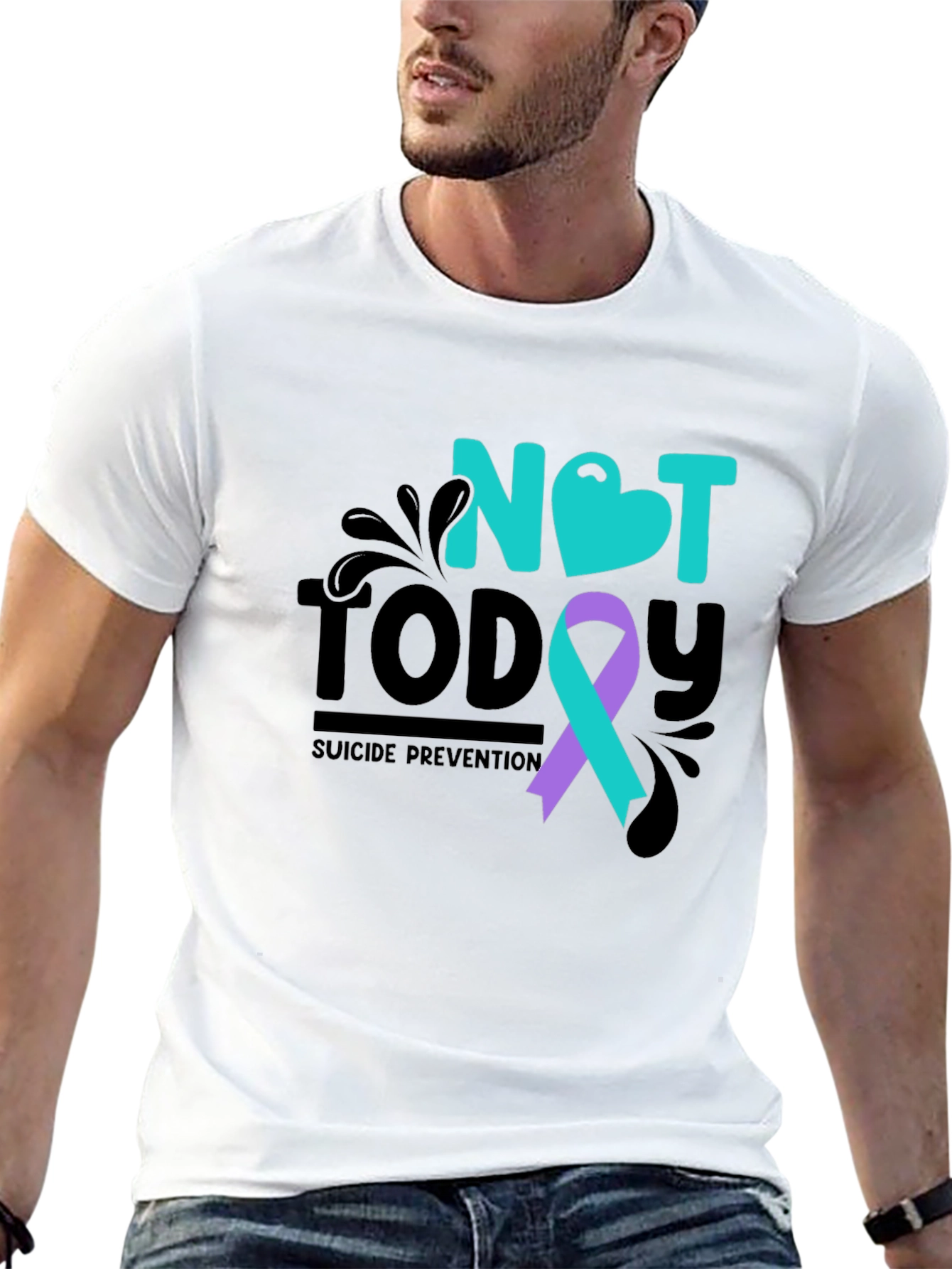 Not Today Suicide Prevention T-Shirt