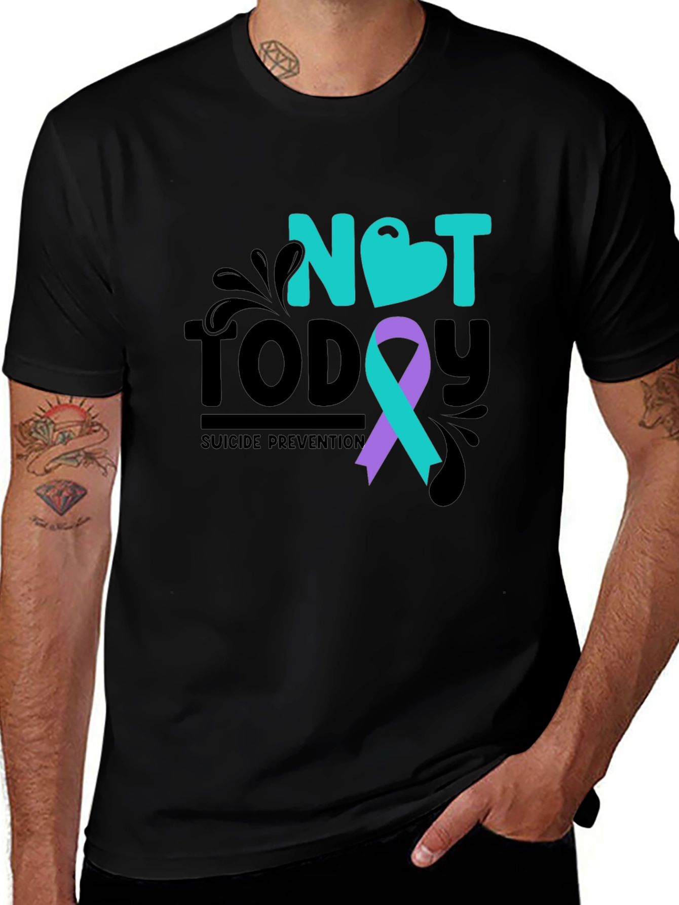 Not Today Suicide Prevention T-Shirt