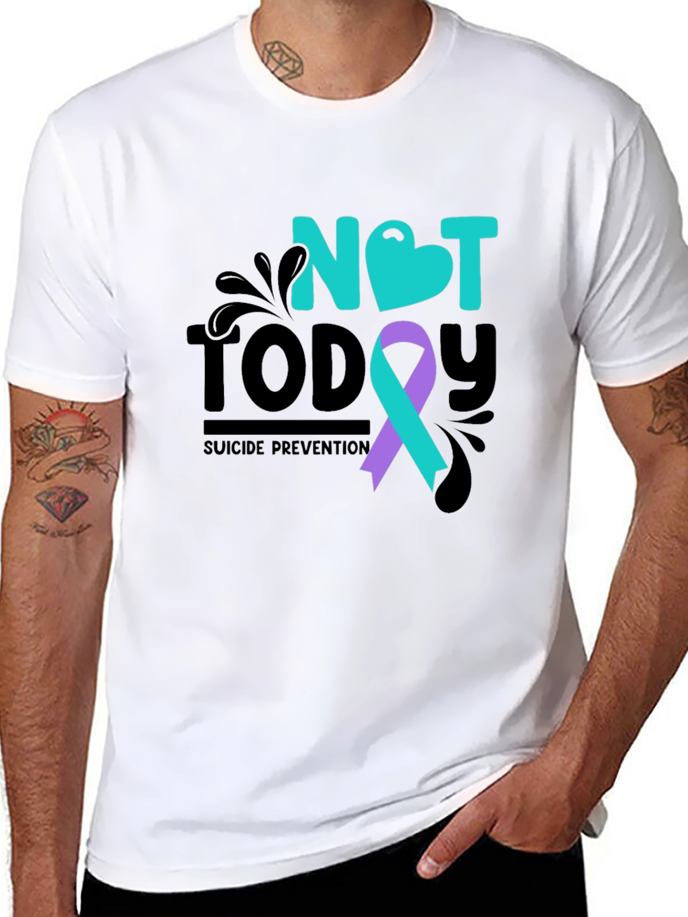 Not Today Suicide Prevention T-Shirt