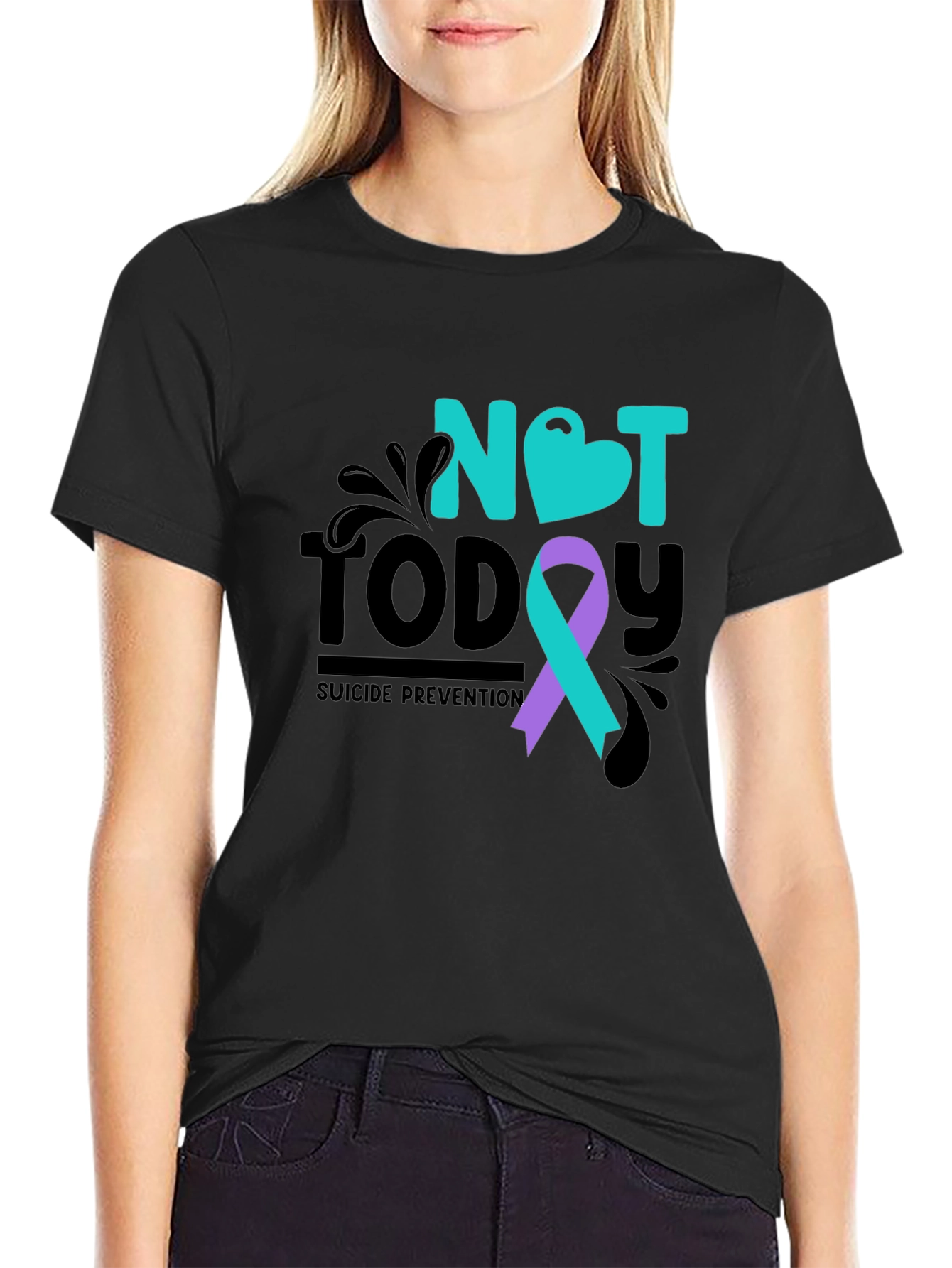 Not Today Suicide Prevention T-Shirt