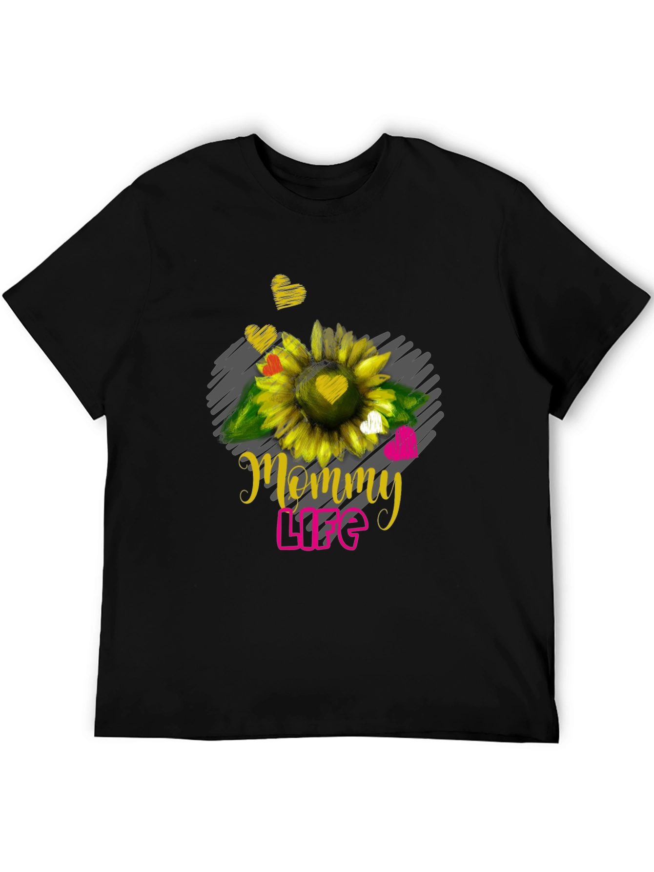 Mommy Life Sunflower Graphic Tee