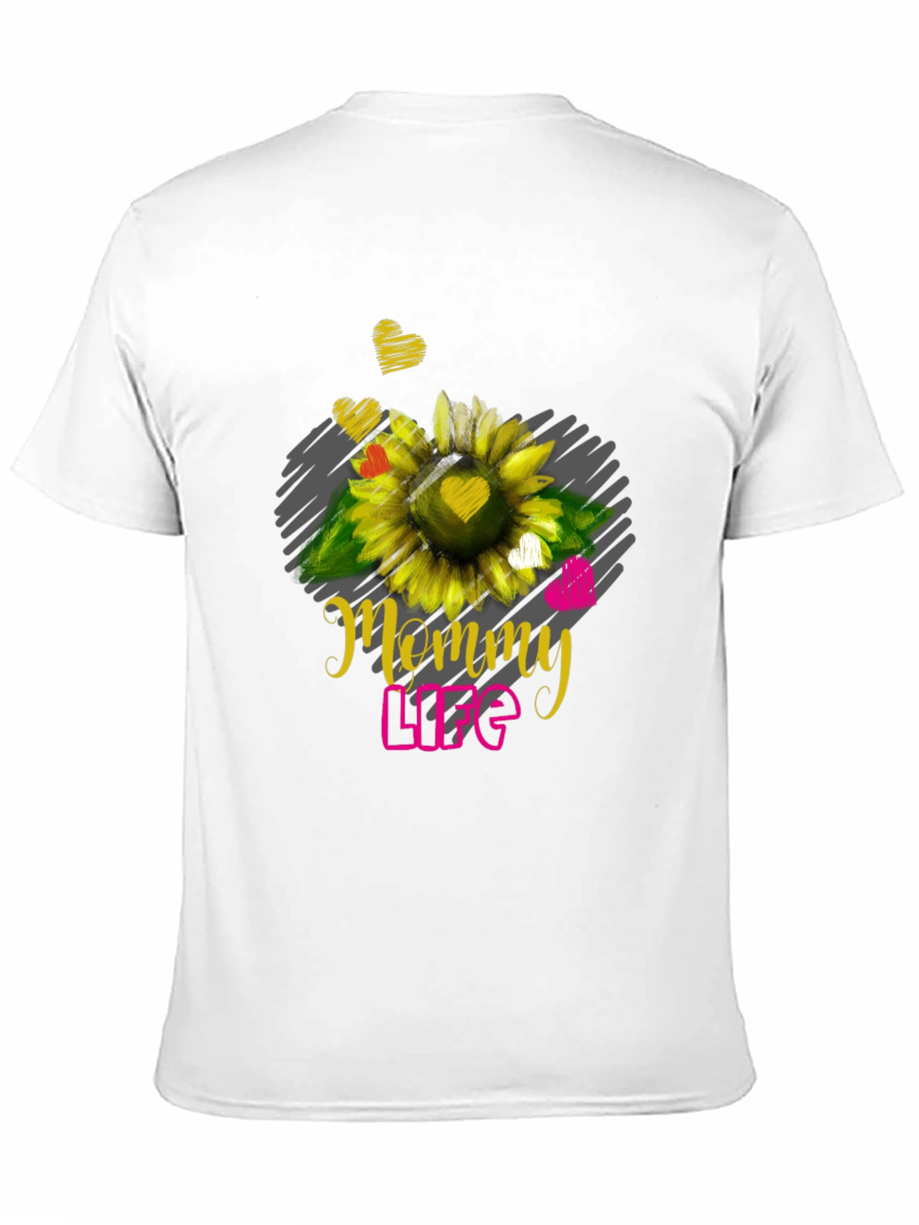 Mommy Life Sunflower Graphic Tee