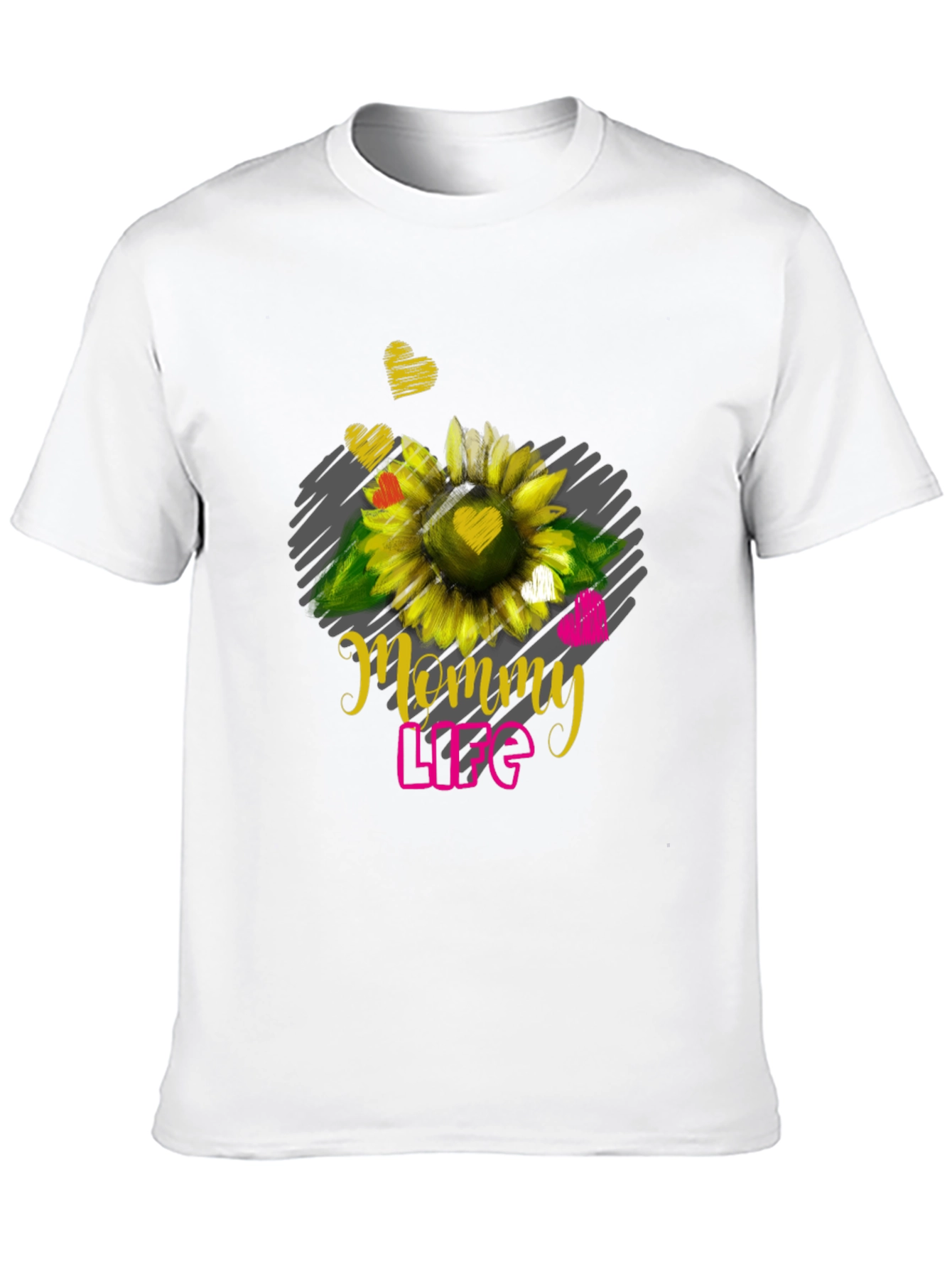 Mommy Life Sunflower Graphic Tee