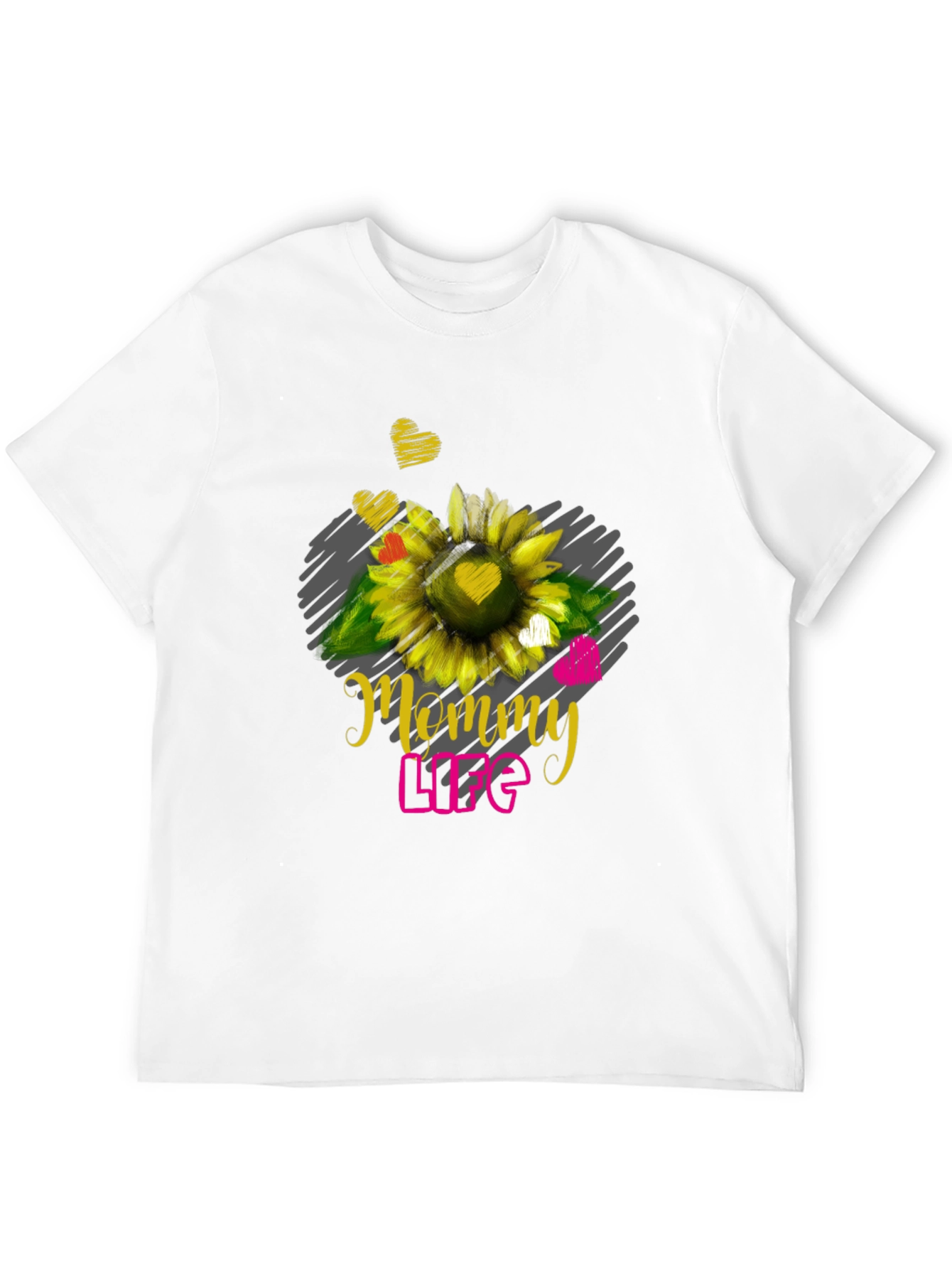 Mommy Life Sunflower Graphic Tee