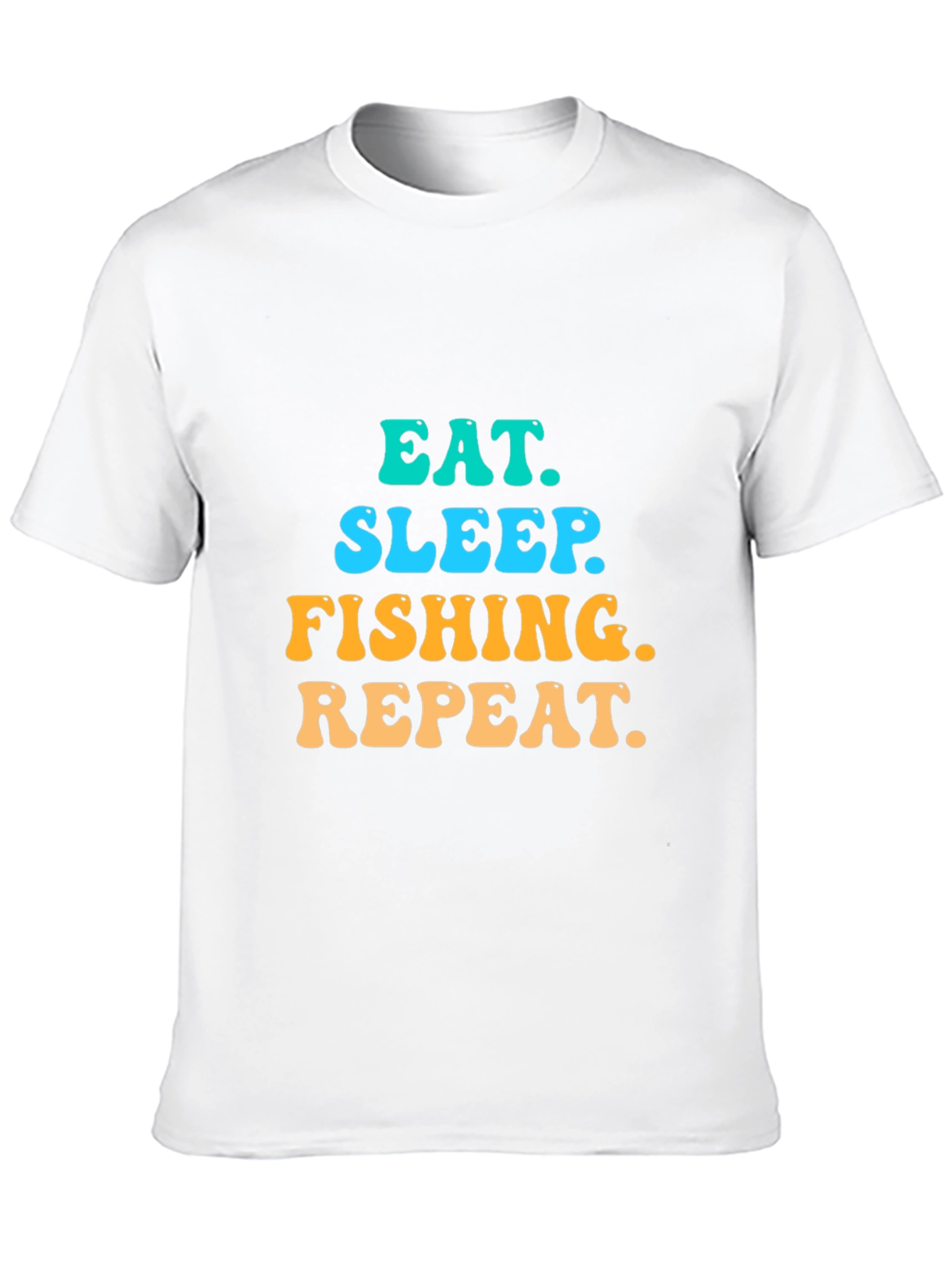Eat Sleep Fishing Repeat Graphic Tee