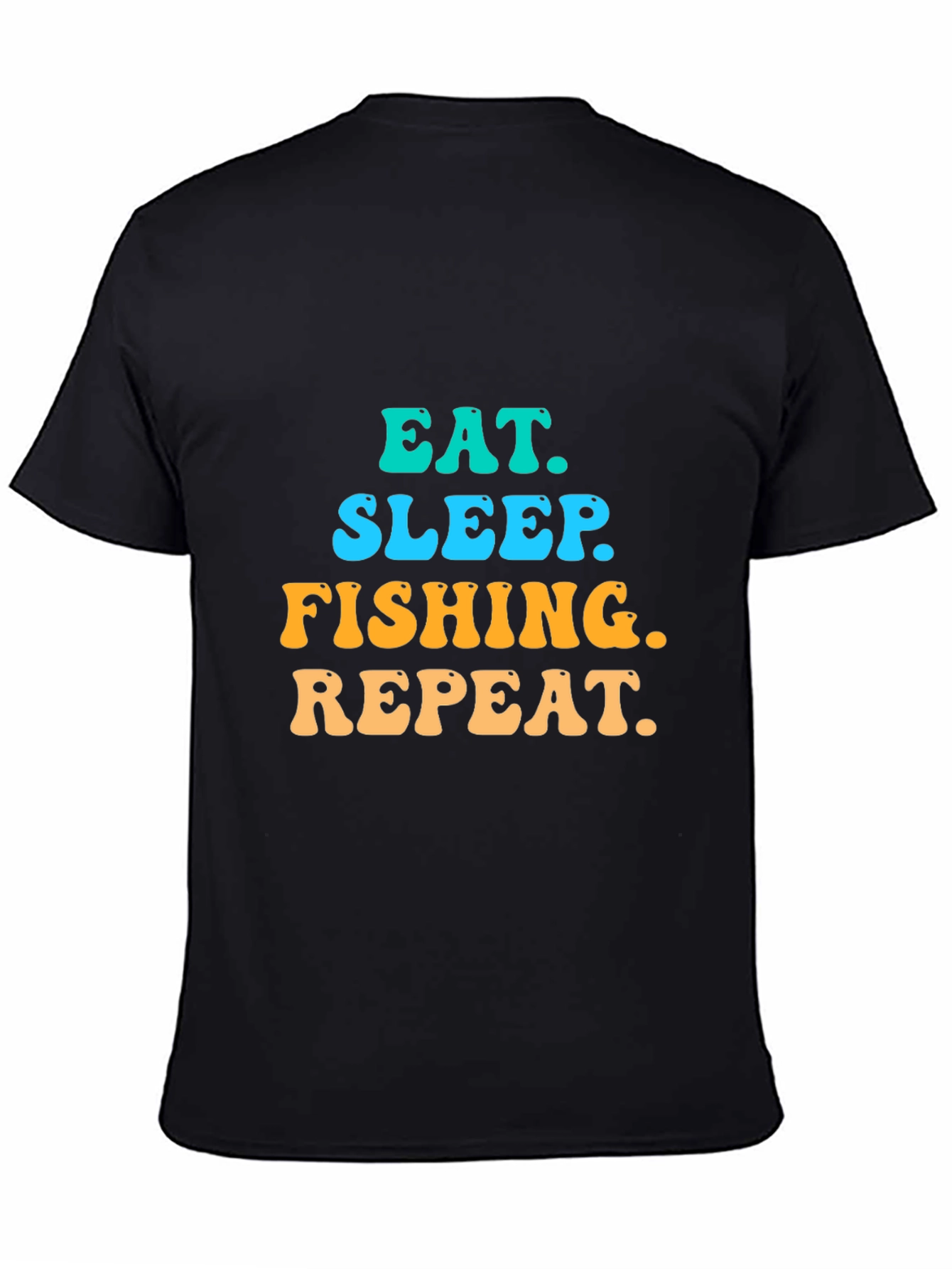 Eat Sleep Fishing Repeat Graphic Tee