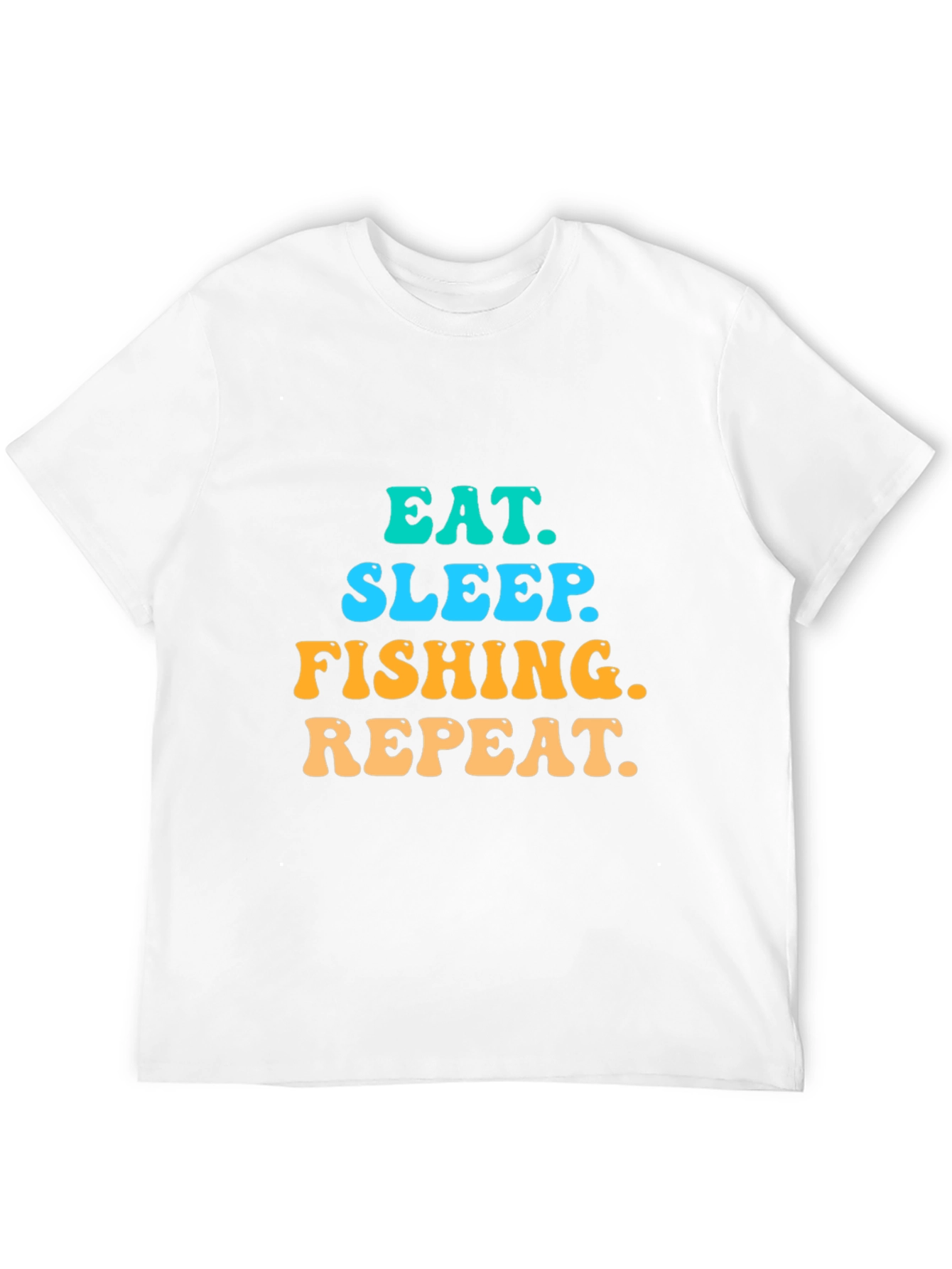 Eat Sleep Fishing Repeat Graphic Tee